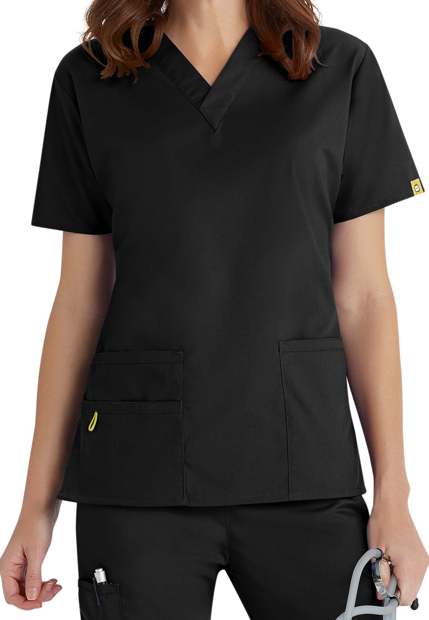 WonderWink Origins Bravo V-Neck Scrub Top