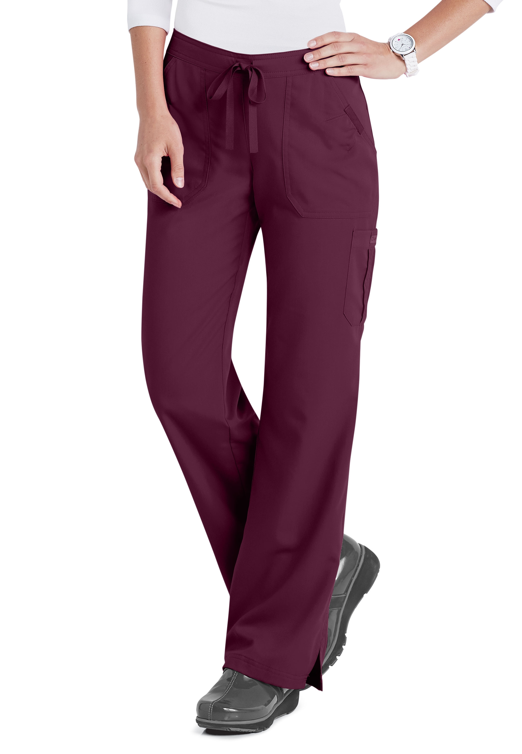 Grey's Anatomy Urban 4 Pocket Drawstring Waist Cargo Scrub Pants