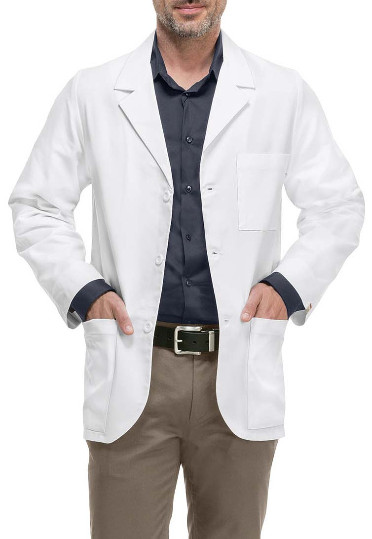 Med-Man Men's Consultation 31 Inch Lab Coats With Certainty