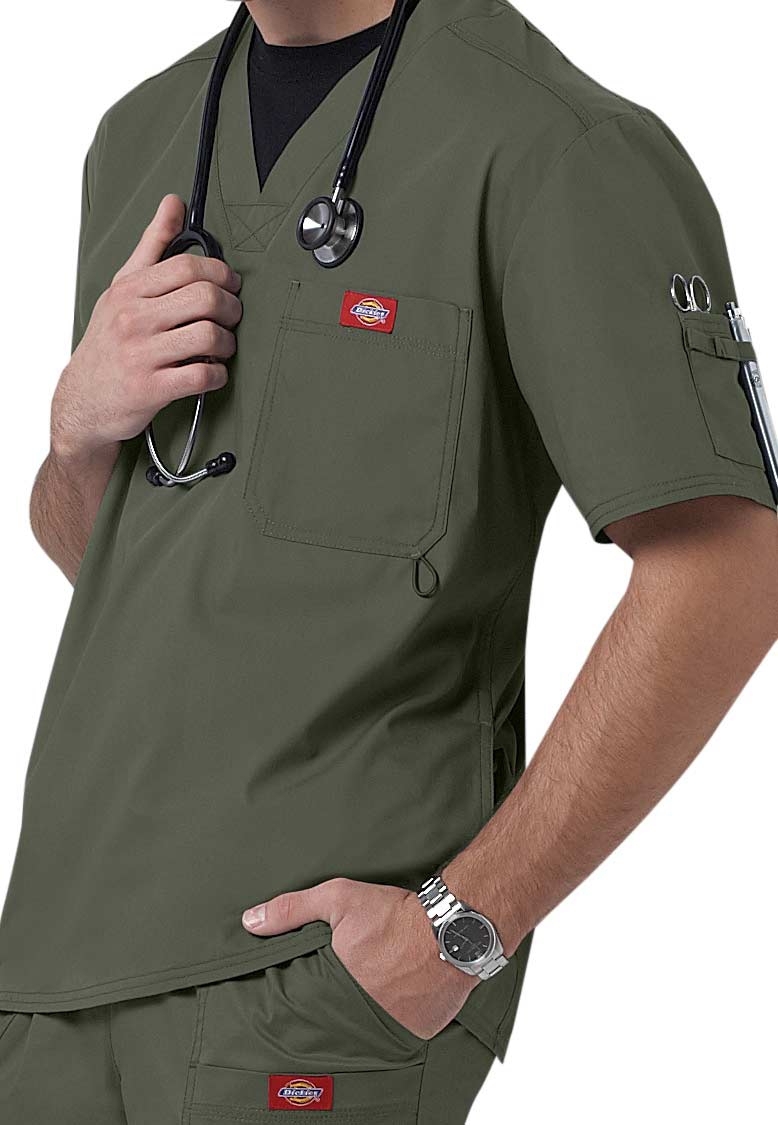 Dickies Gen Flex Youtility Men's V-Neck Scrub Top