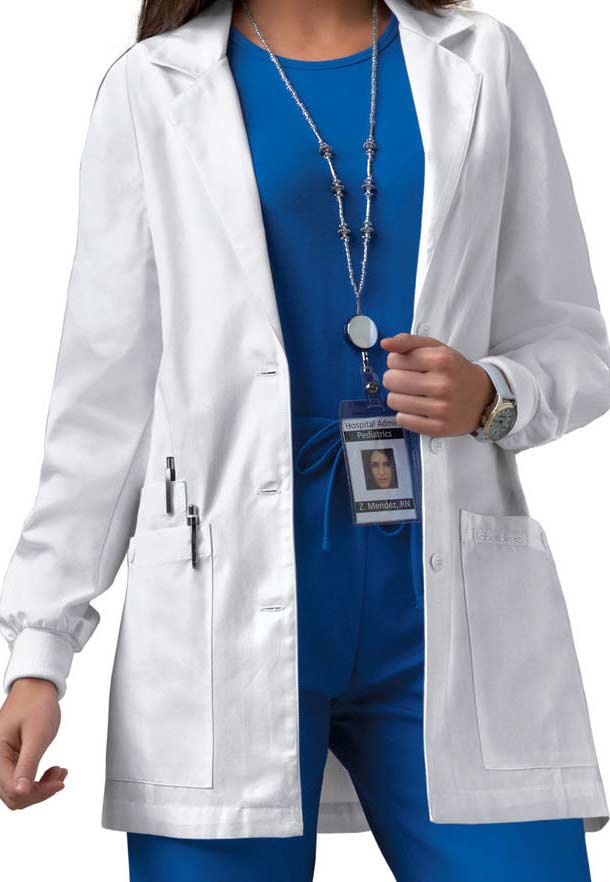 Cherokee 30 Inch White Women's Lab Coats