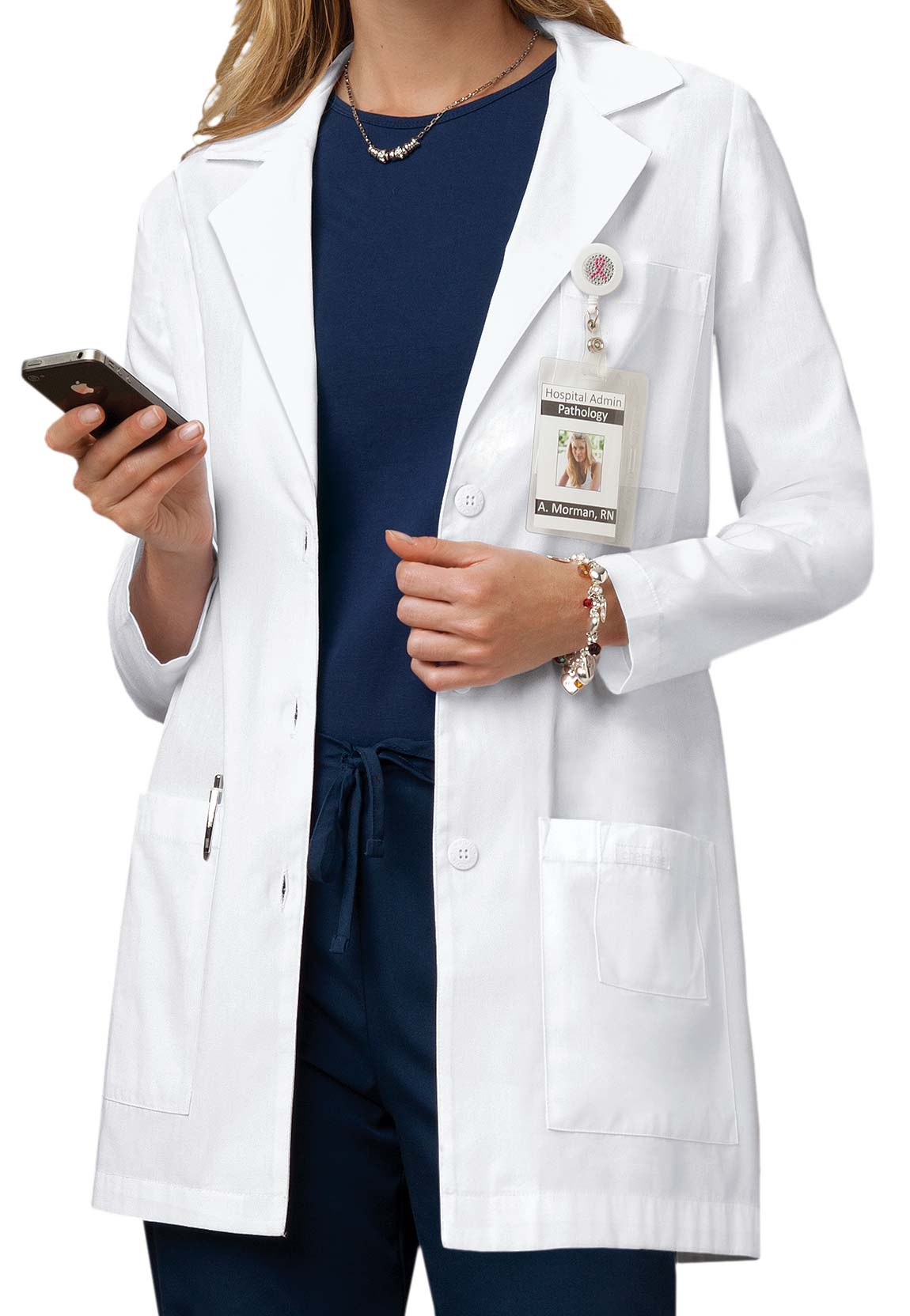 Cherokee 32 Inch 3 Button Lab Coats