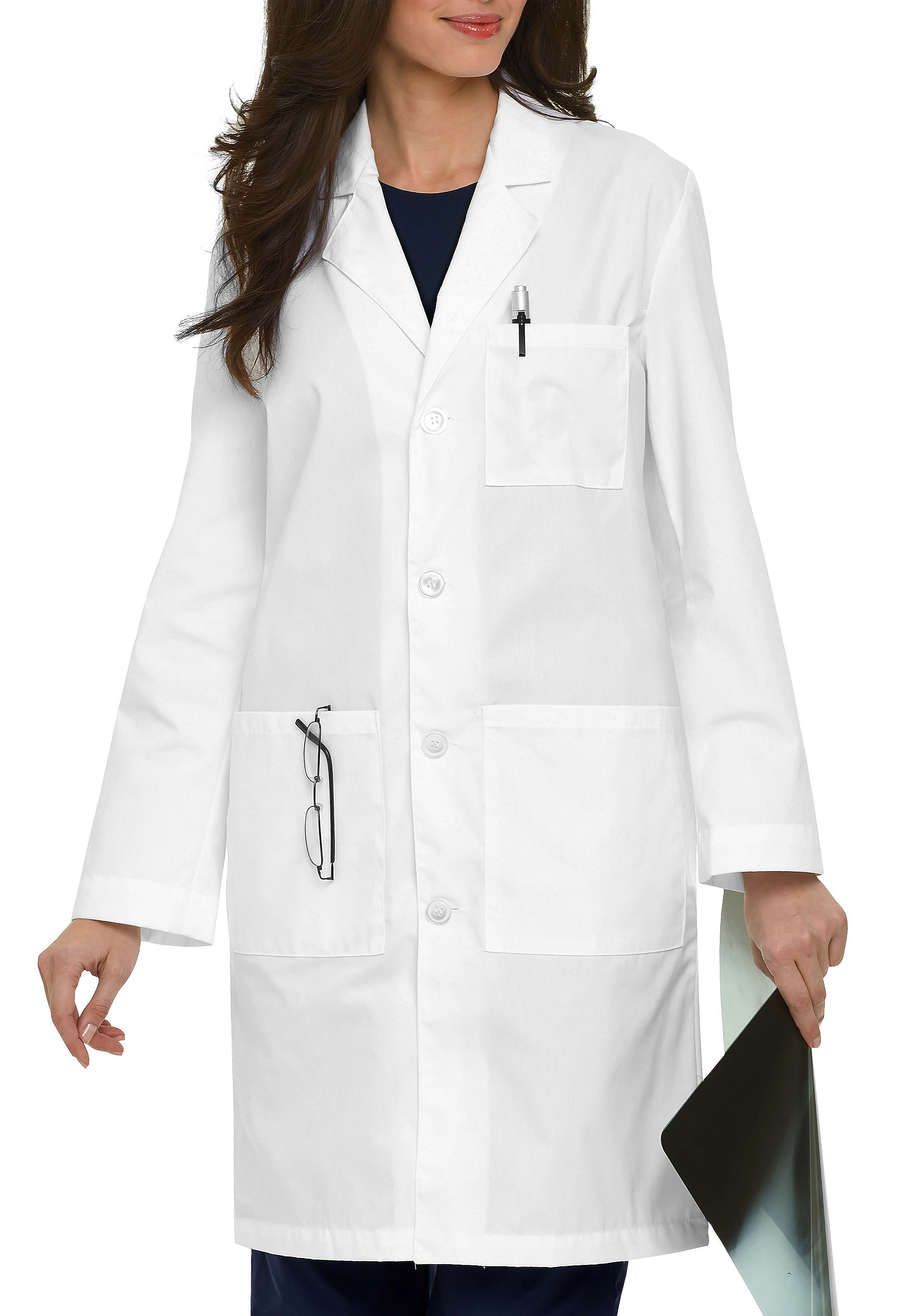 Landau Unisex 39 Inch 4 Button Lab Coats