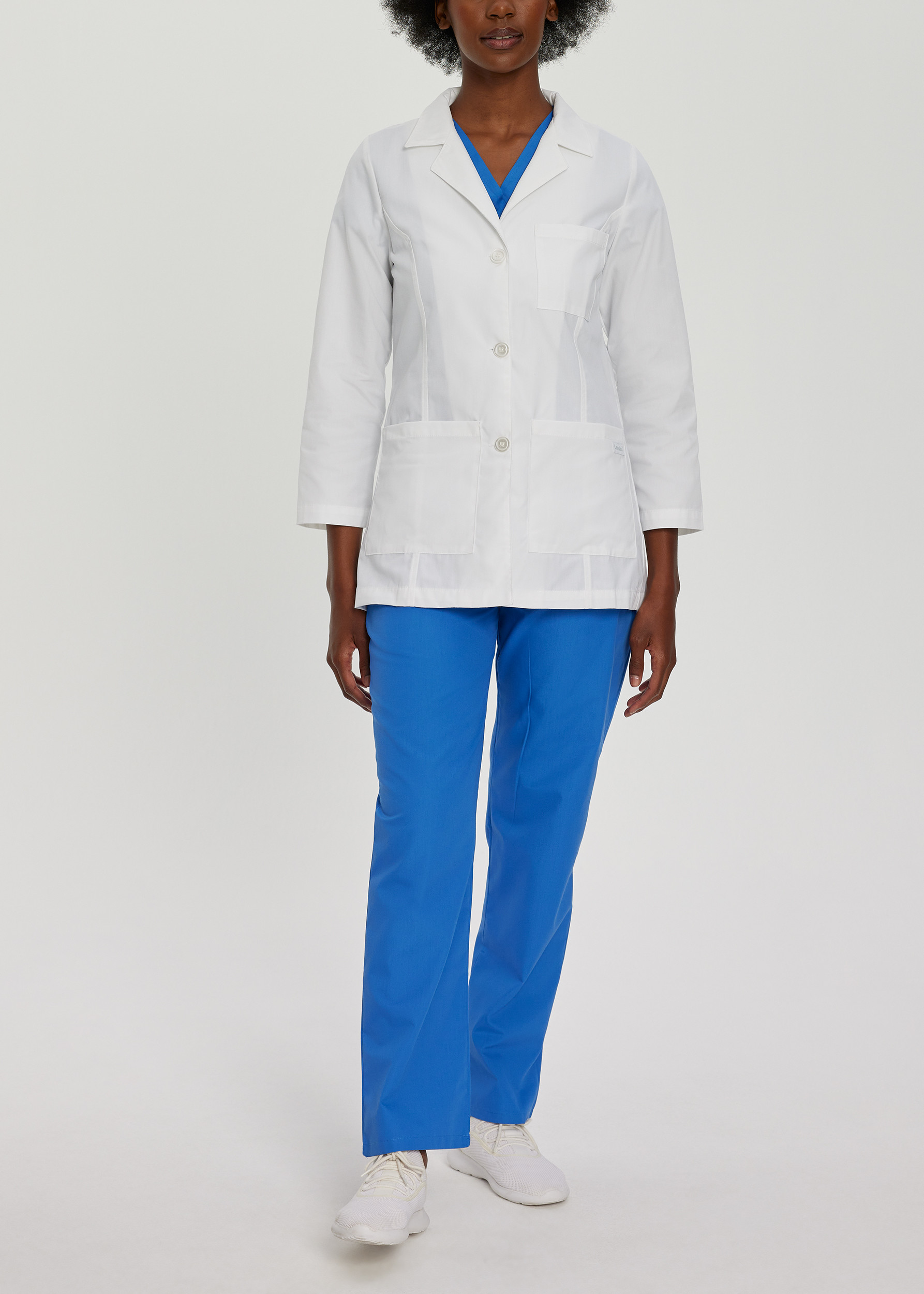 Landau Women's 31 Inch 3 Pocket Lab Coats