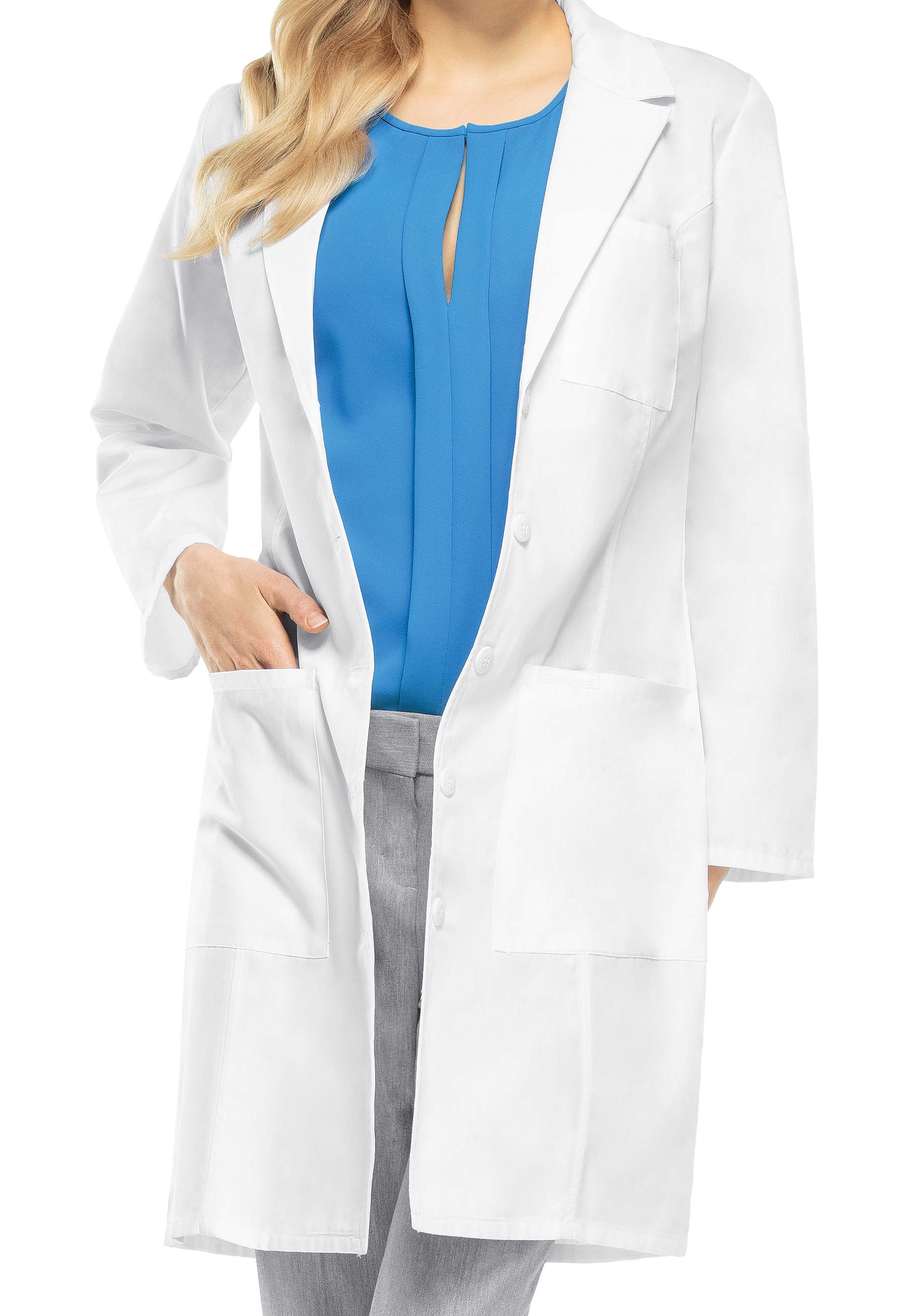 Cherokee 37 inch 4 Pocket Lab Coats