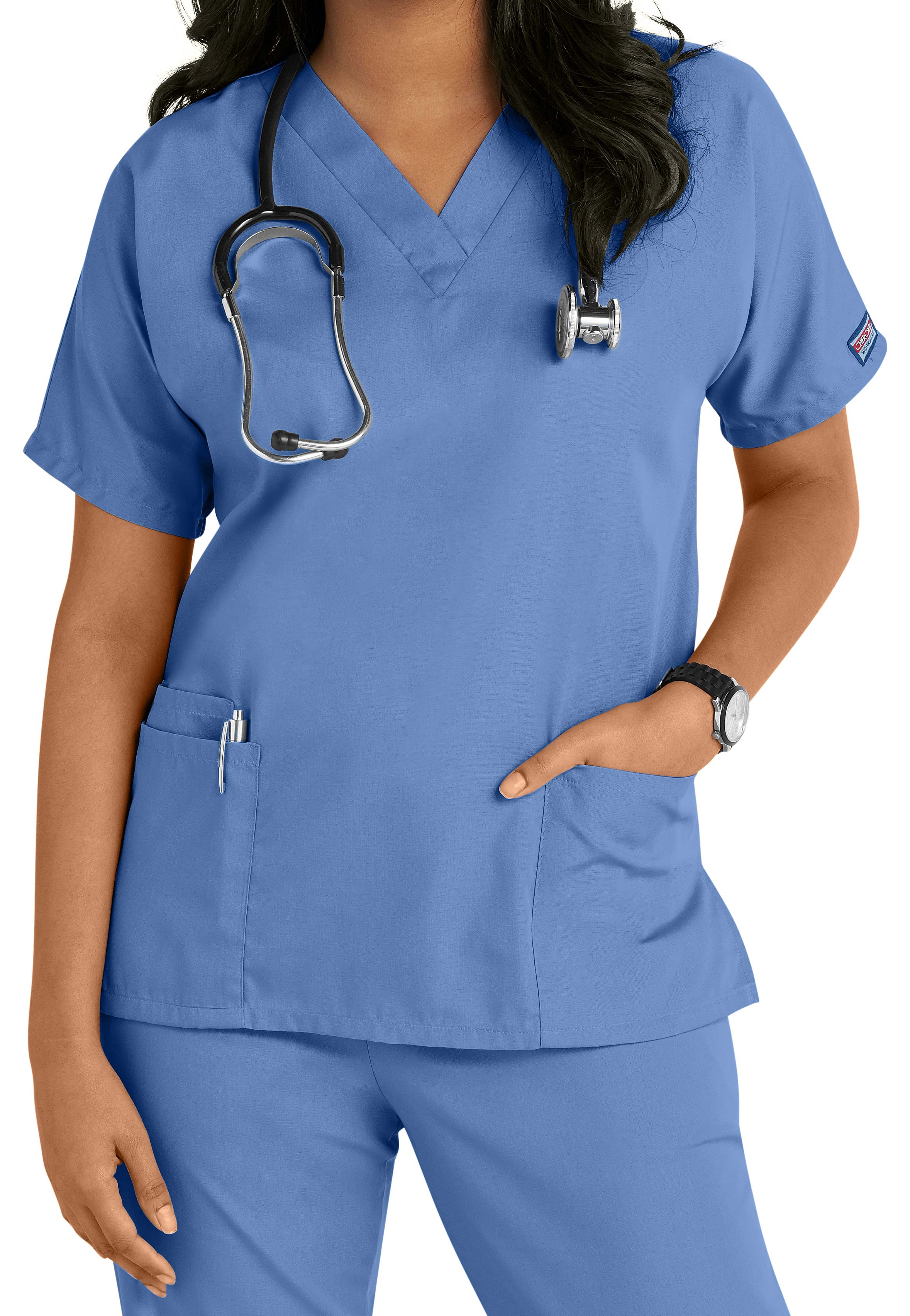 Cherokee Workwear V-Neck Scrub Top