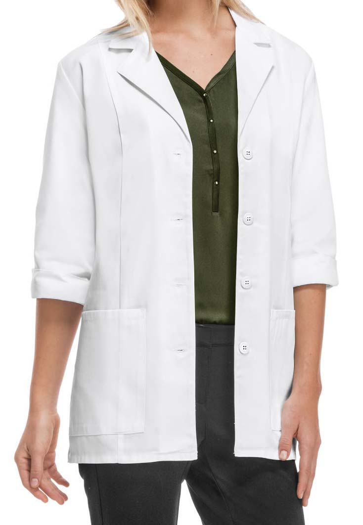 Cherokee 30 Inch 3/4 Sleeve Lab Coats With Certainty