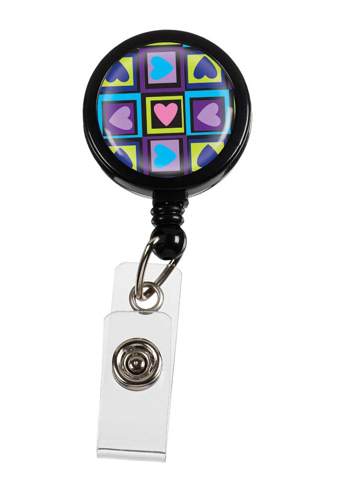 Beyond Scrubs Retractable Print Badge Holders