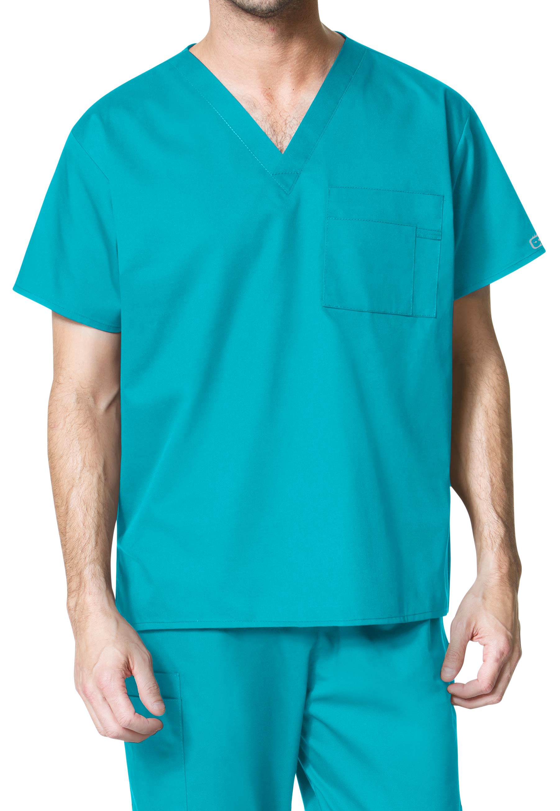 WonderWork Unisex V-Neck Scrub Top