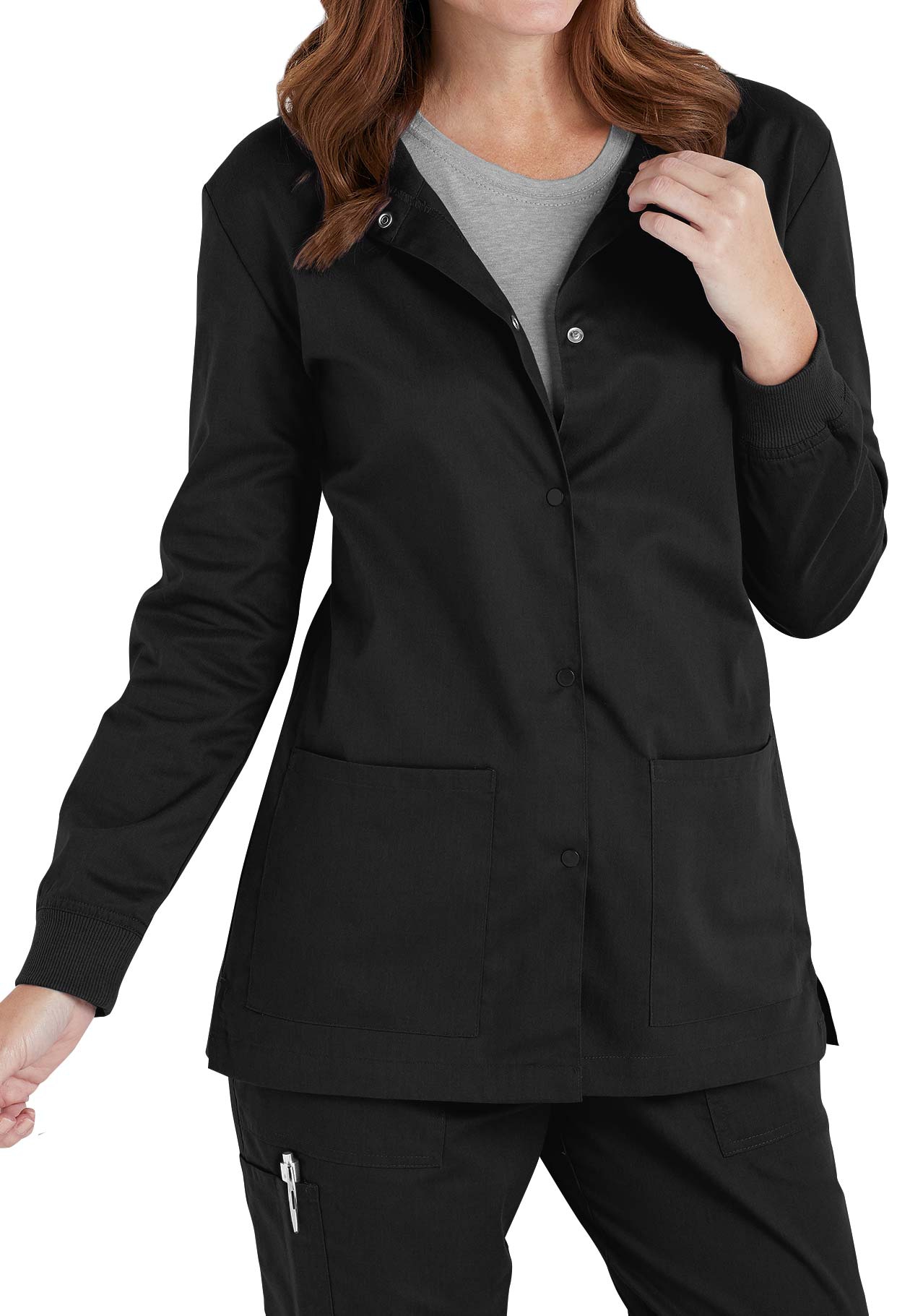 Landau All Day 2-pocket Scrub Jackets