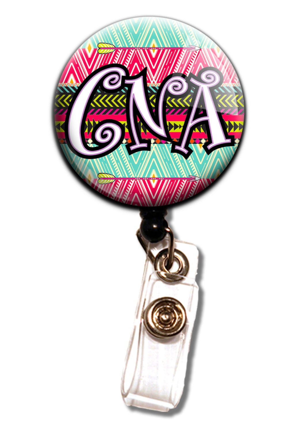 Initial This CNA Retractable Badge Holders