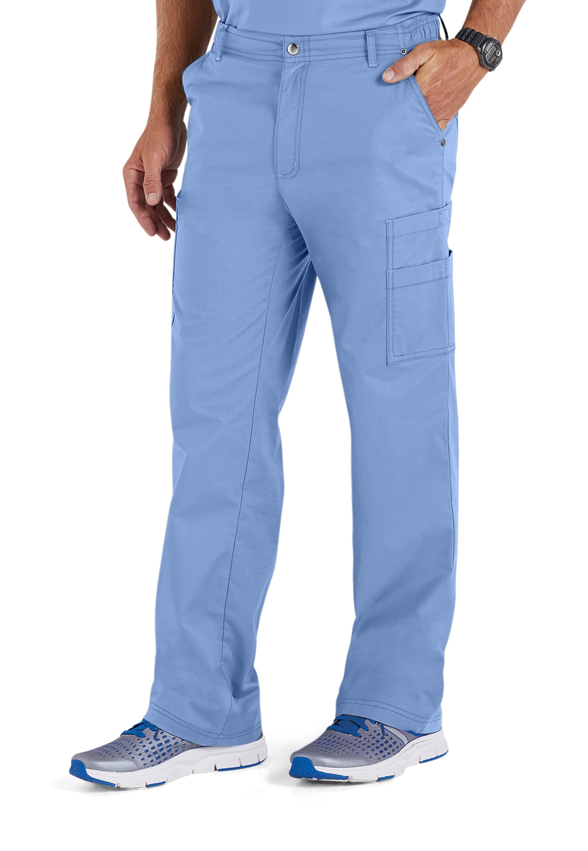 Beyond Scrubs Men's Evan Cargo Scrub Pants