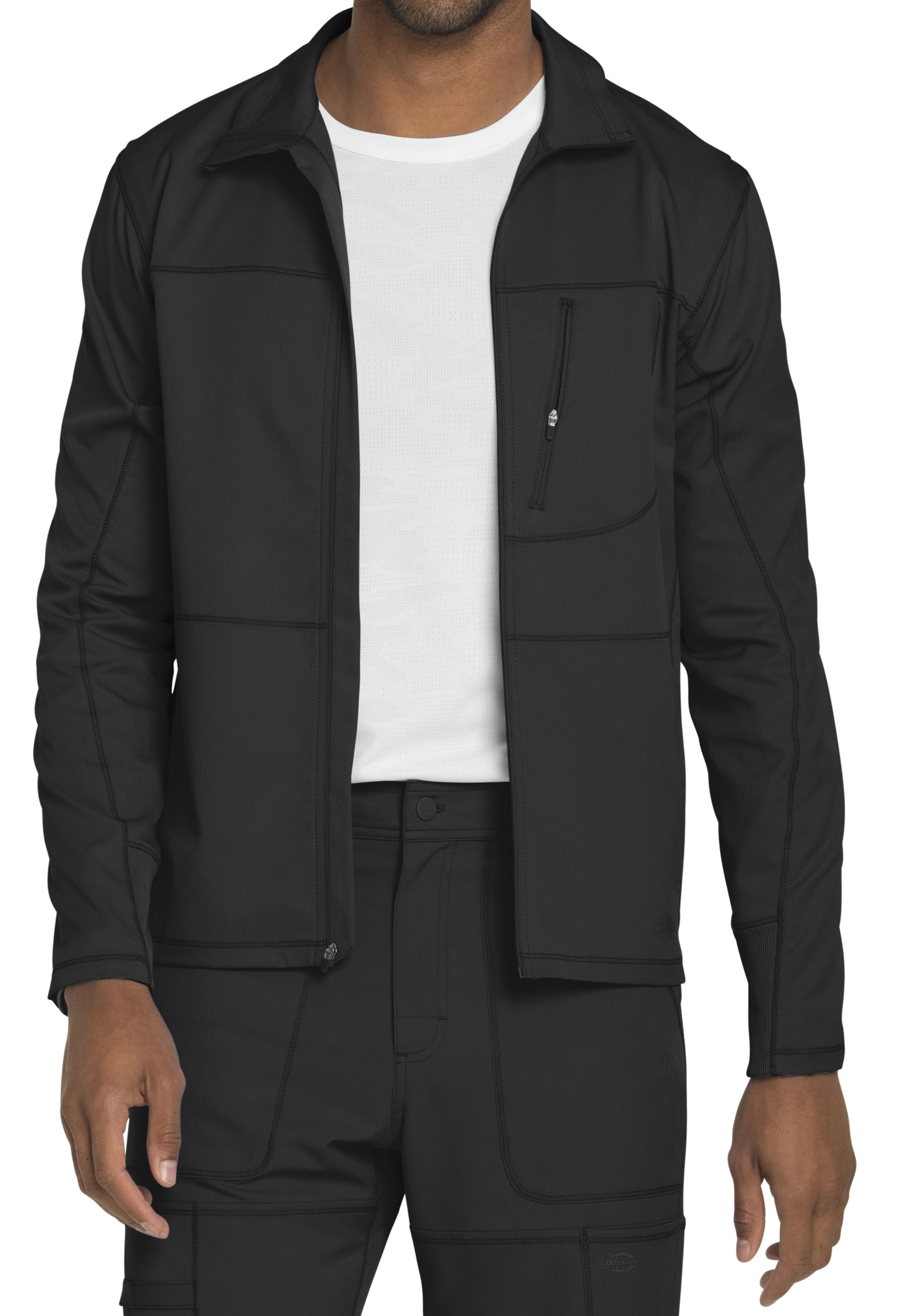 Dickies Dynamix Men's Zip Front Scrub Jackets