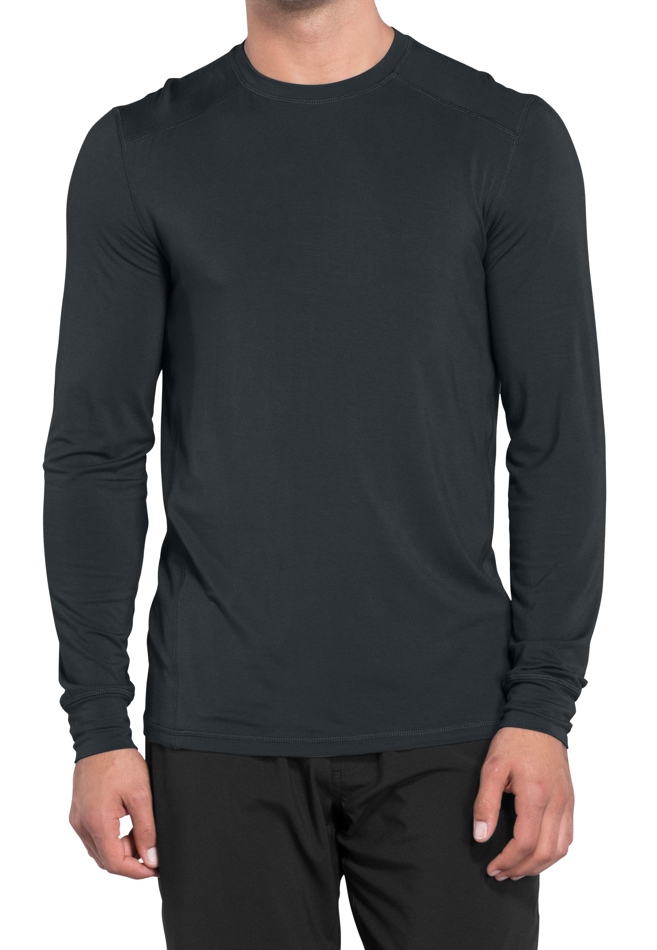 Infinity By Cherokee Men's Long Sleeve Underscrub Knit Tees With Certainty