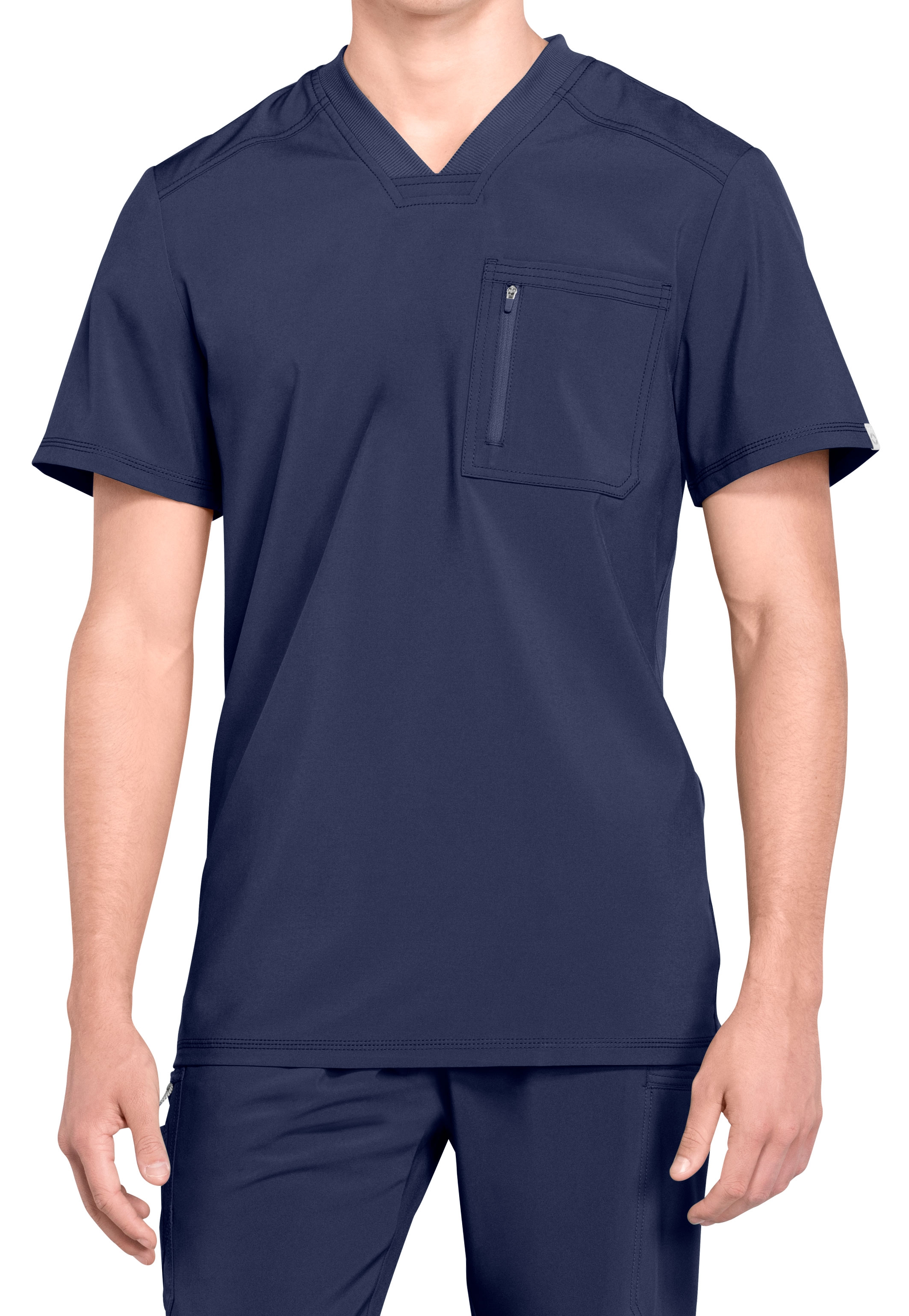 Infinity By Cherokee Men's V-Neck Scrub Top with Certainty