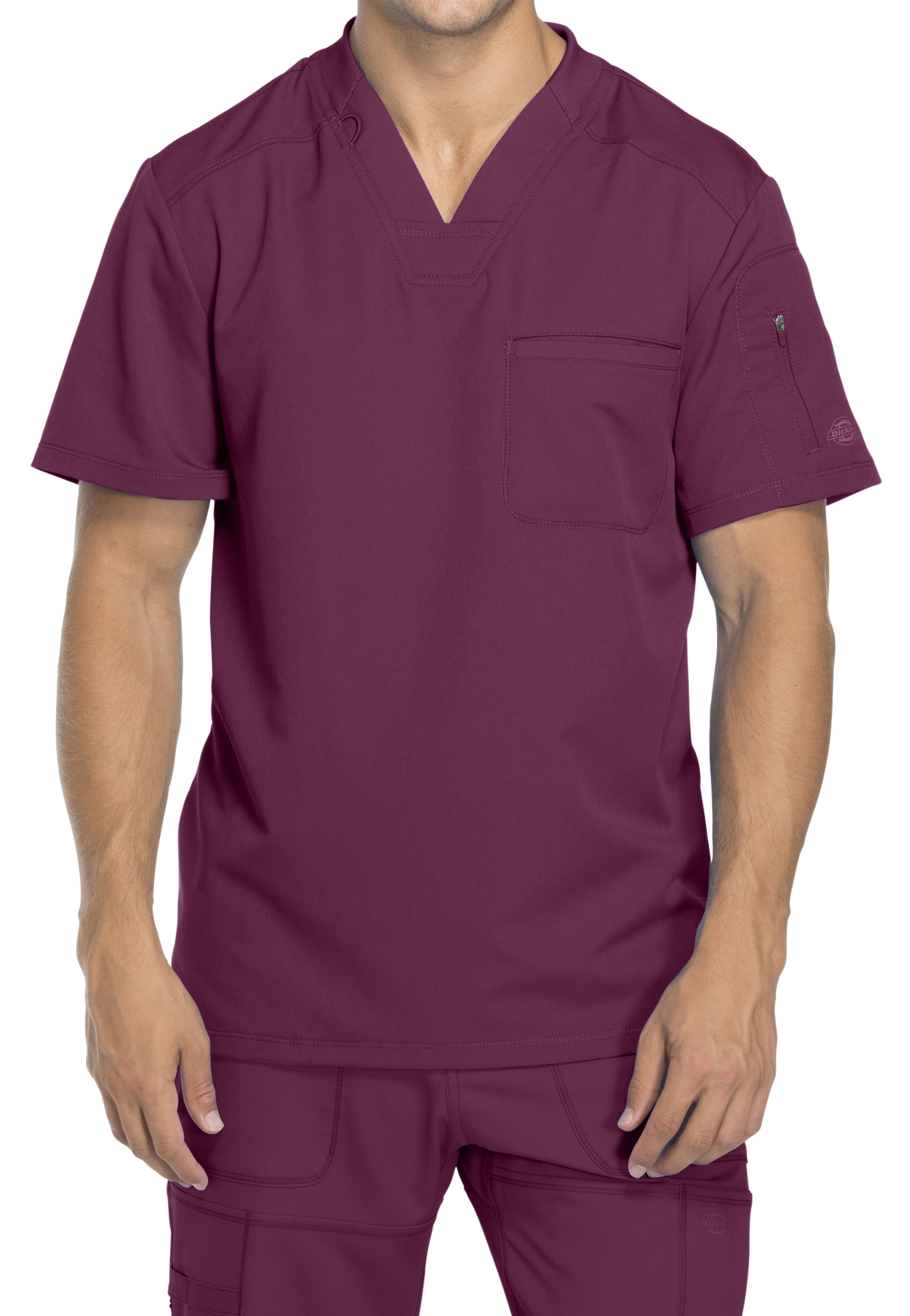 Dickies Dynamix Men's V-Neck Scrub Top