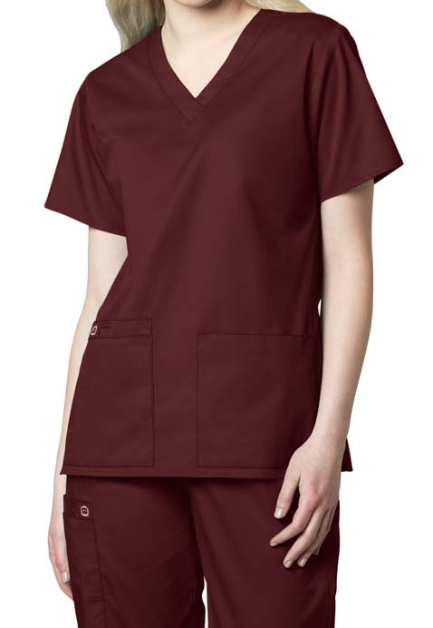 WonderWork V-Neck Scrub Top