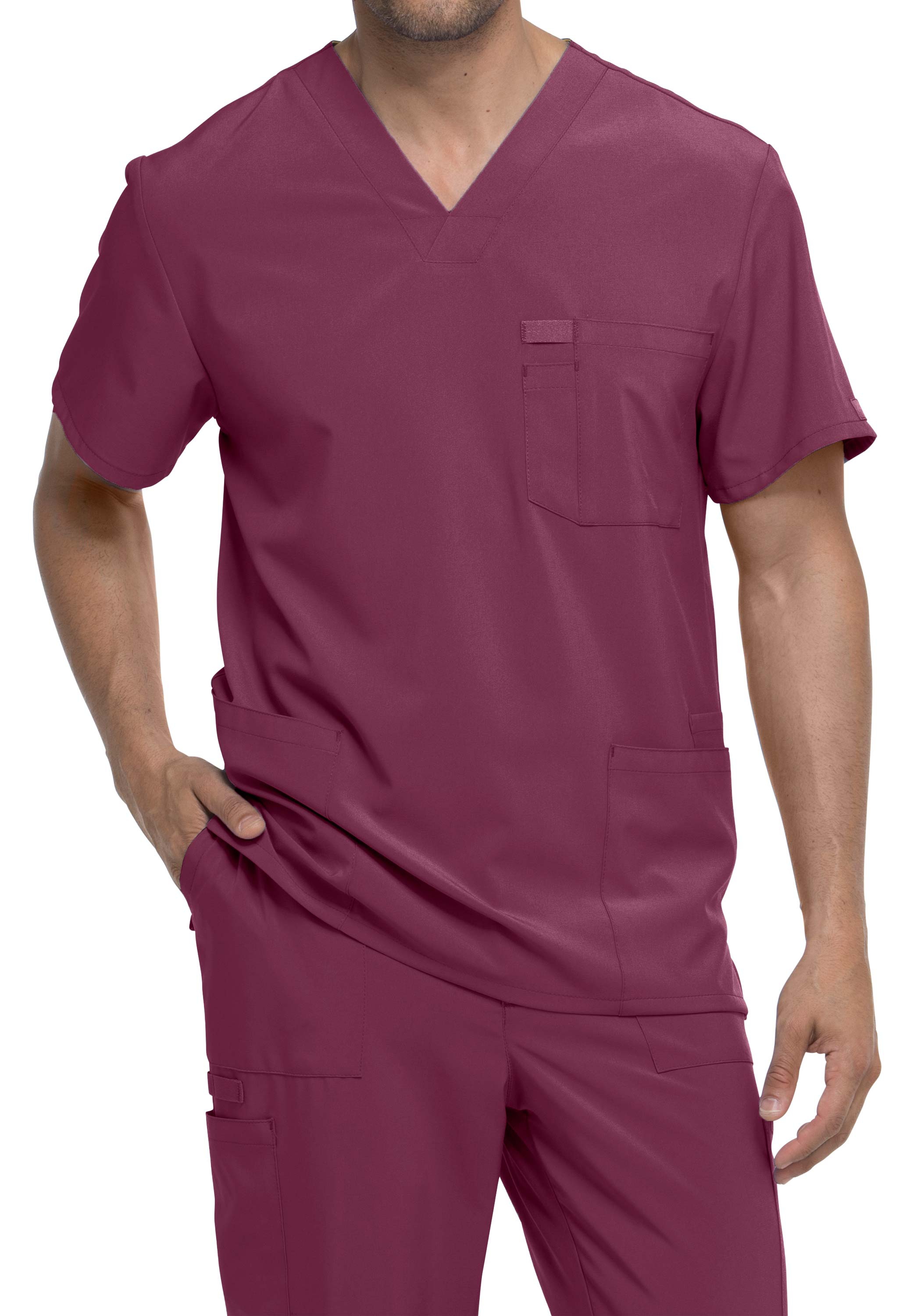 Dickies EDS Essentials 3 Pocket Men's V-Neck Scrub Top