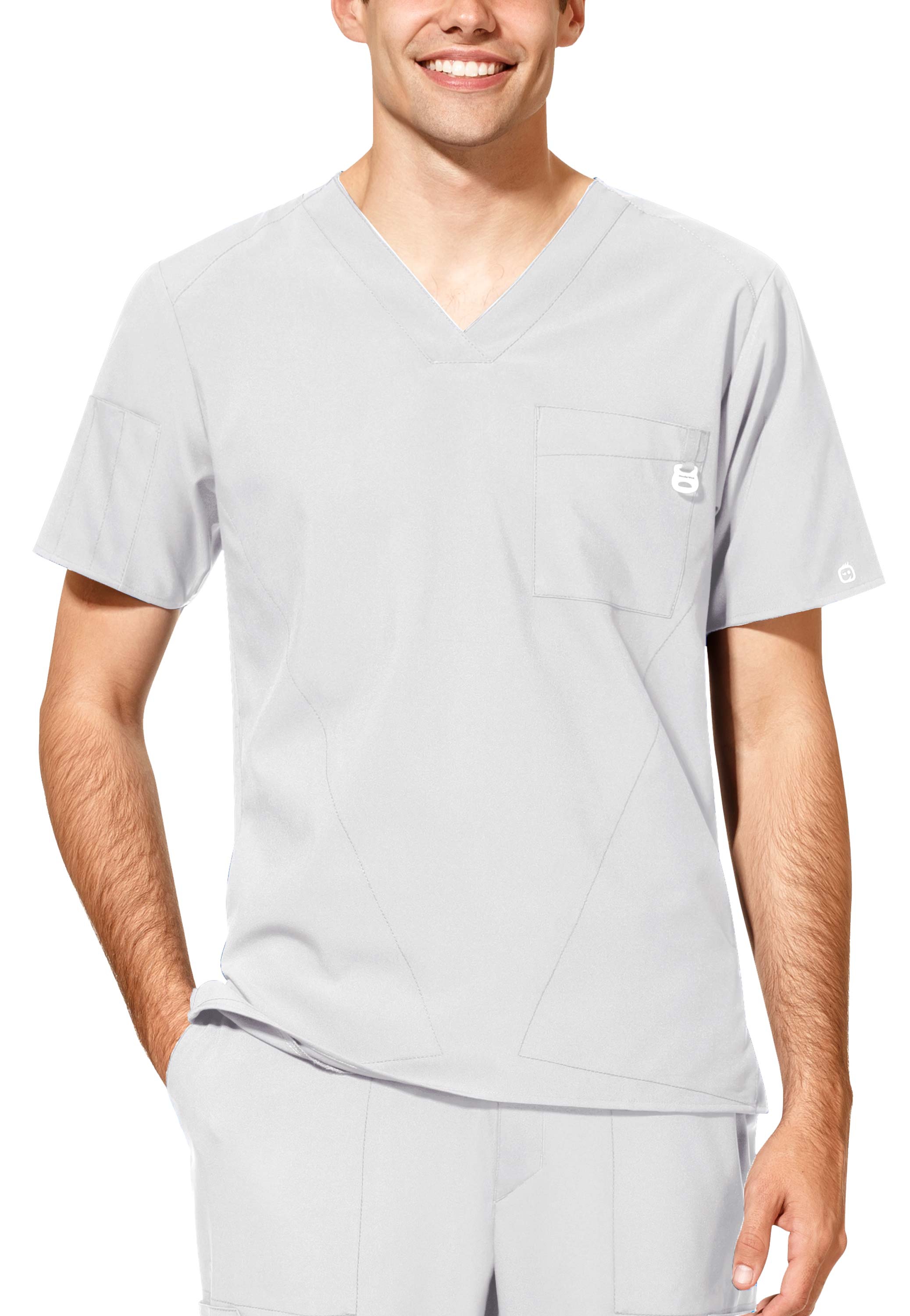 WonderWink W123 Men's V-Neck Scrub Top