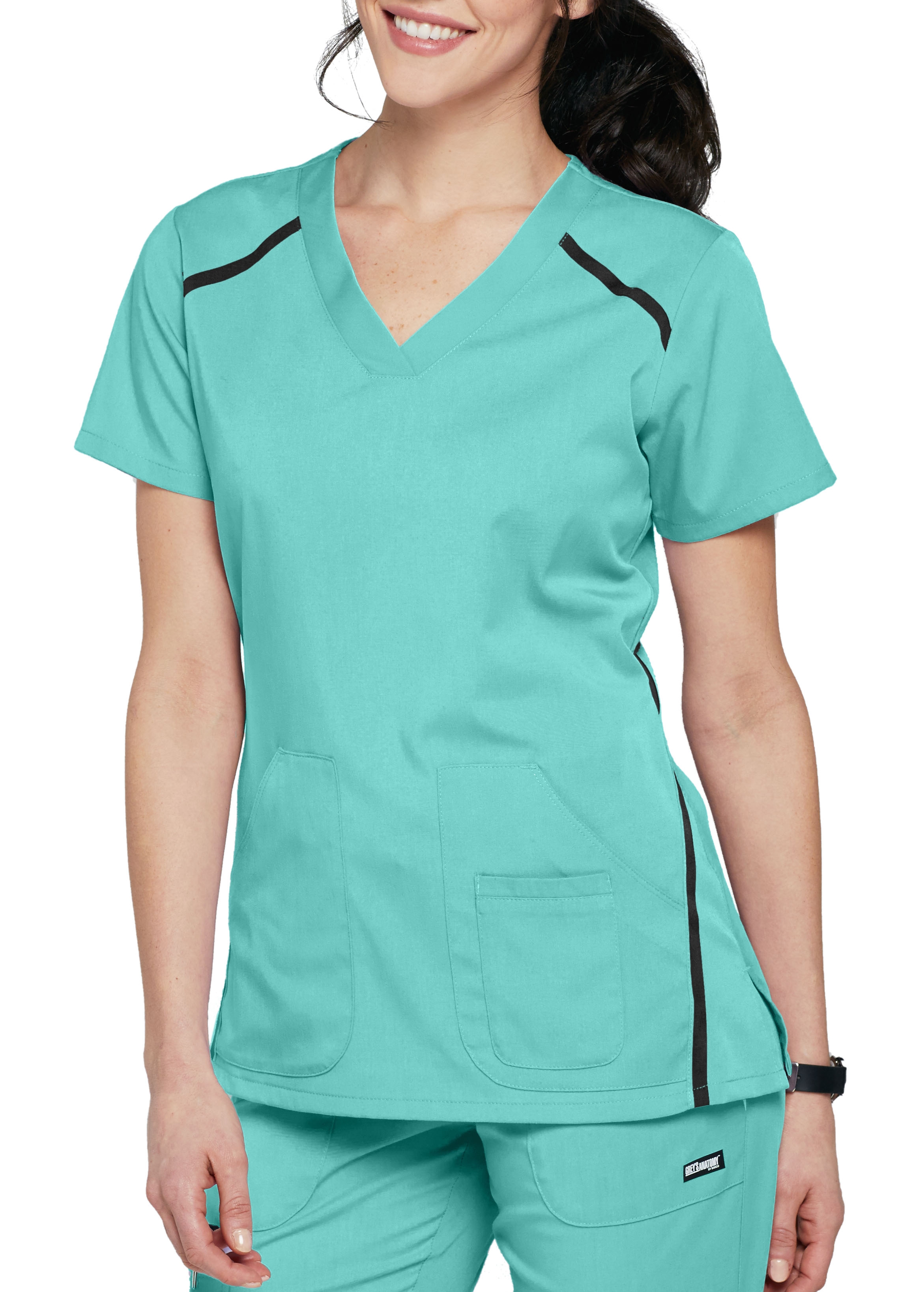 Grey's Anatomy Impact Elevate 3 Pocket Scrub Top