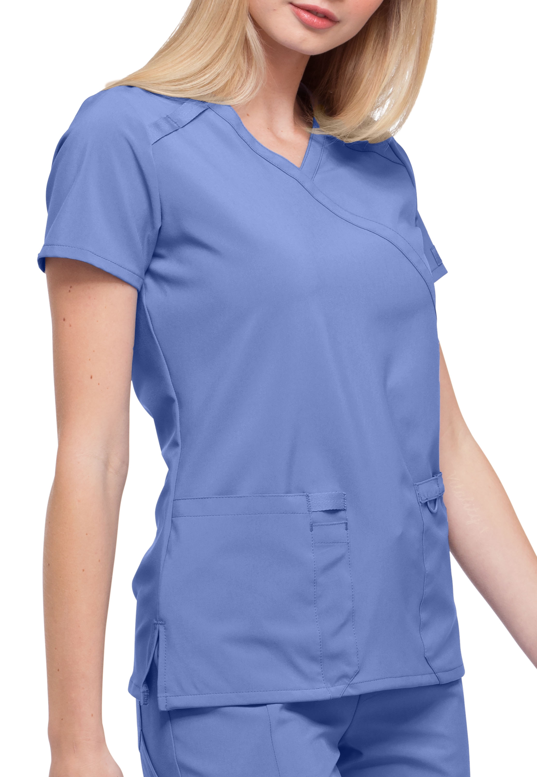 Dickies EDS Essentials Mock Wrap Scrub Top