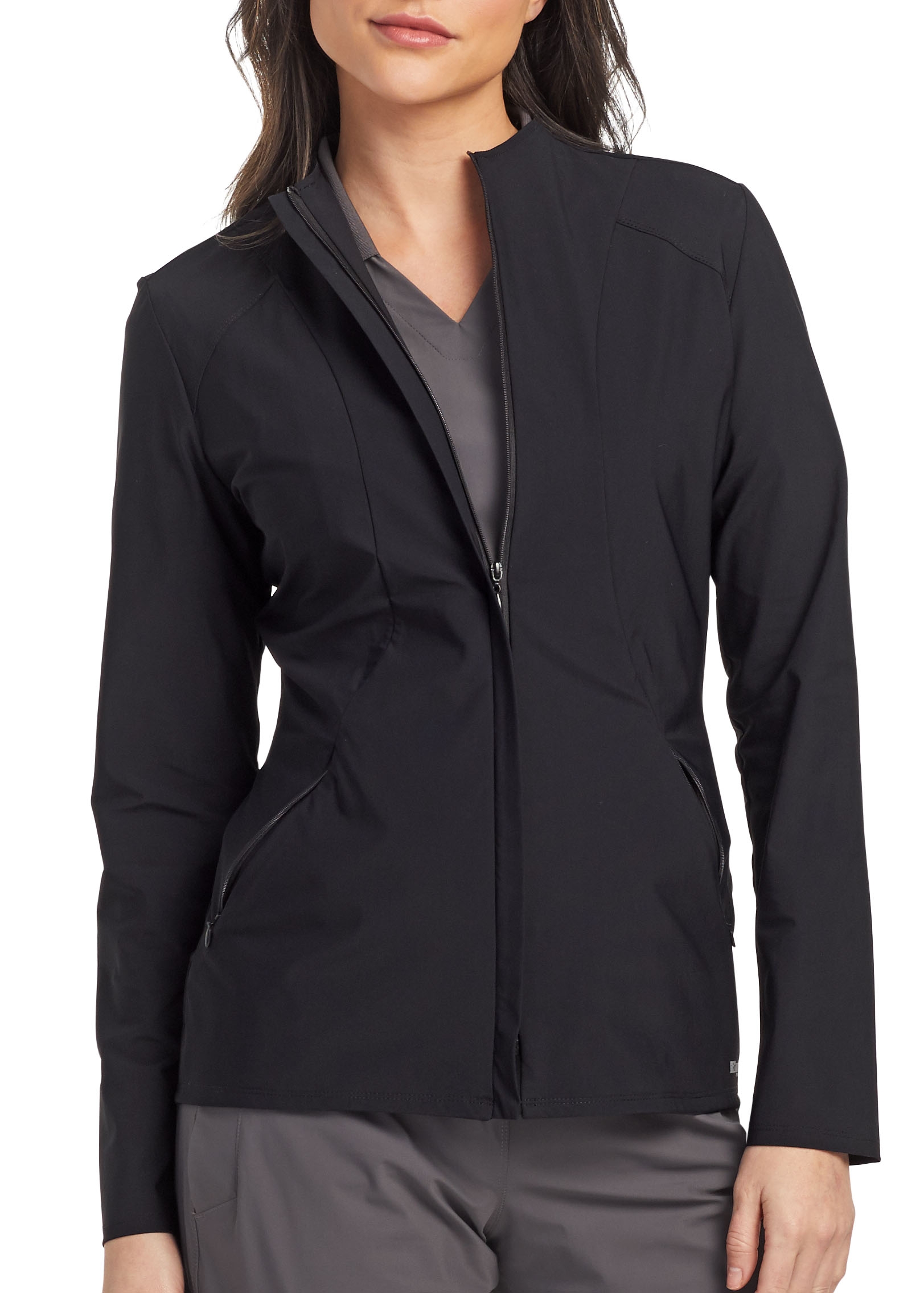 Grey's Anatomy Edge Luna 2-Pocket Angled Seam Scrub Jacket