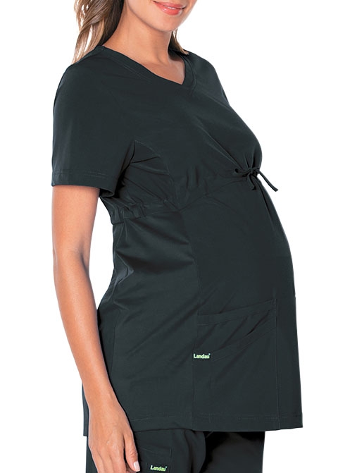 Landau Proflex Maternity Scrub Top 