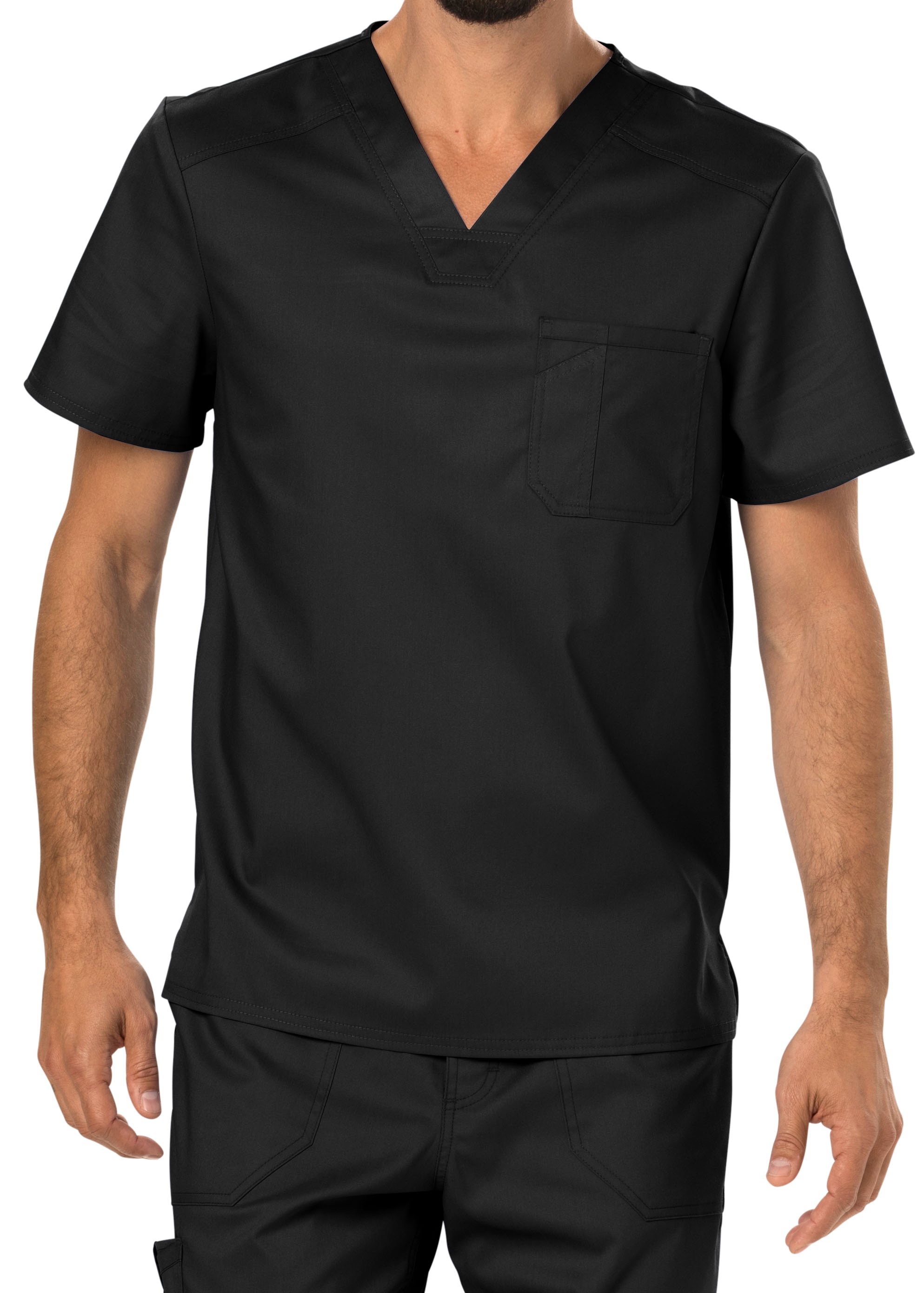 Cherokee Workwear Revolution Men's V-Neck Scrub Top