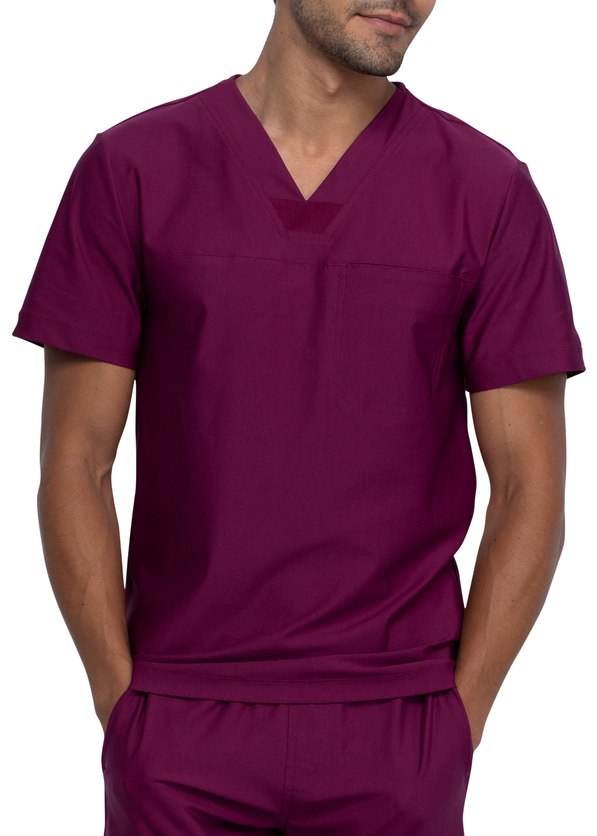 Form by Cherokee Men's V-Neck Scrub Top