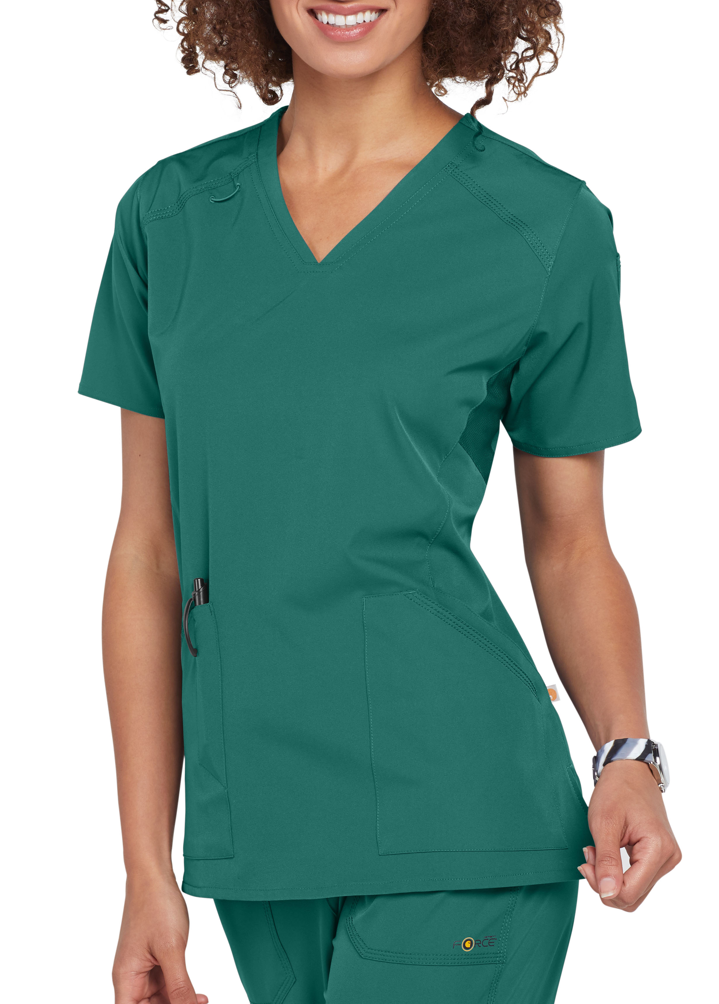 Carhartt Liberty Multi Pocket V-Neck Scrub Top