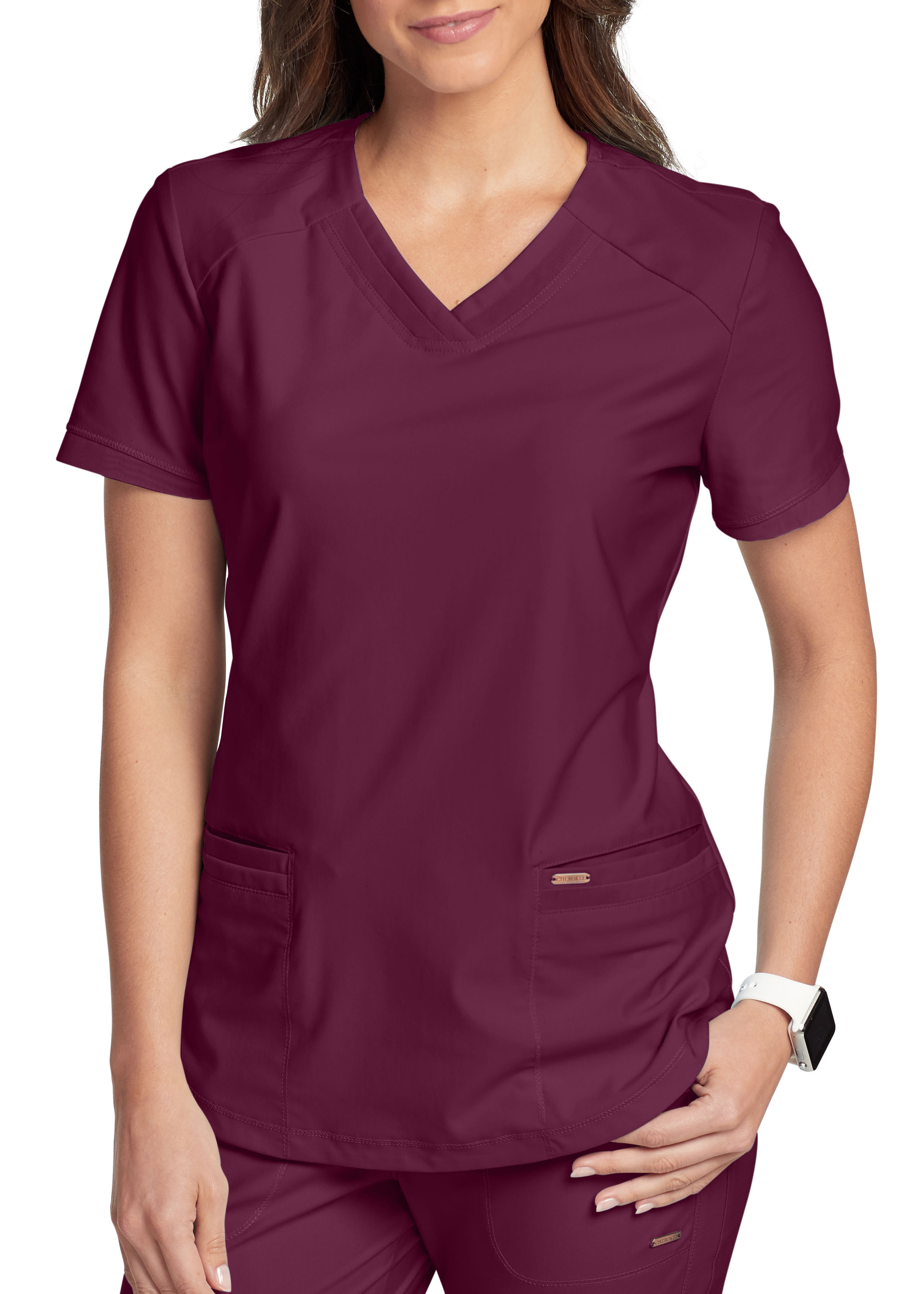 Form by Cherokee V-Neck Scrub Top