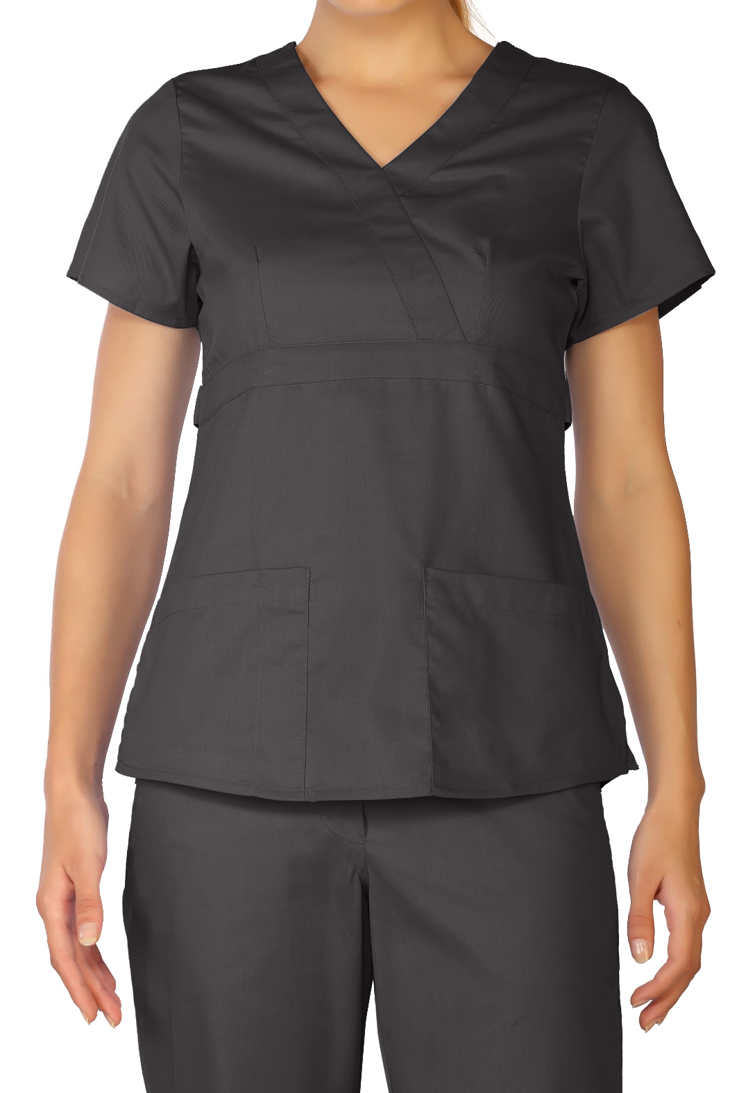 LifeThreads Classic Mock Wrap Scrub Top