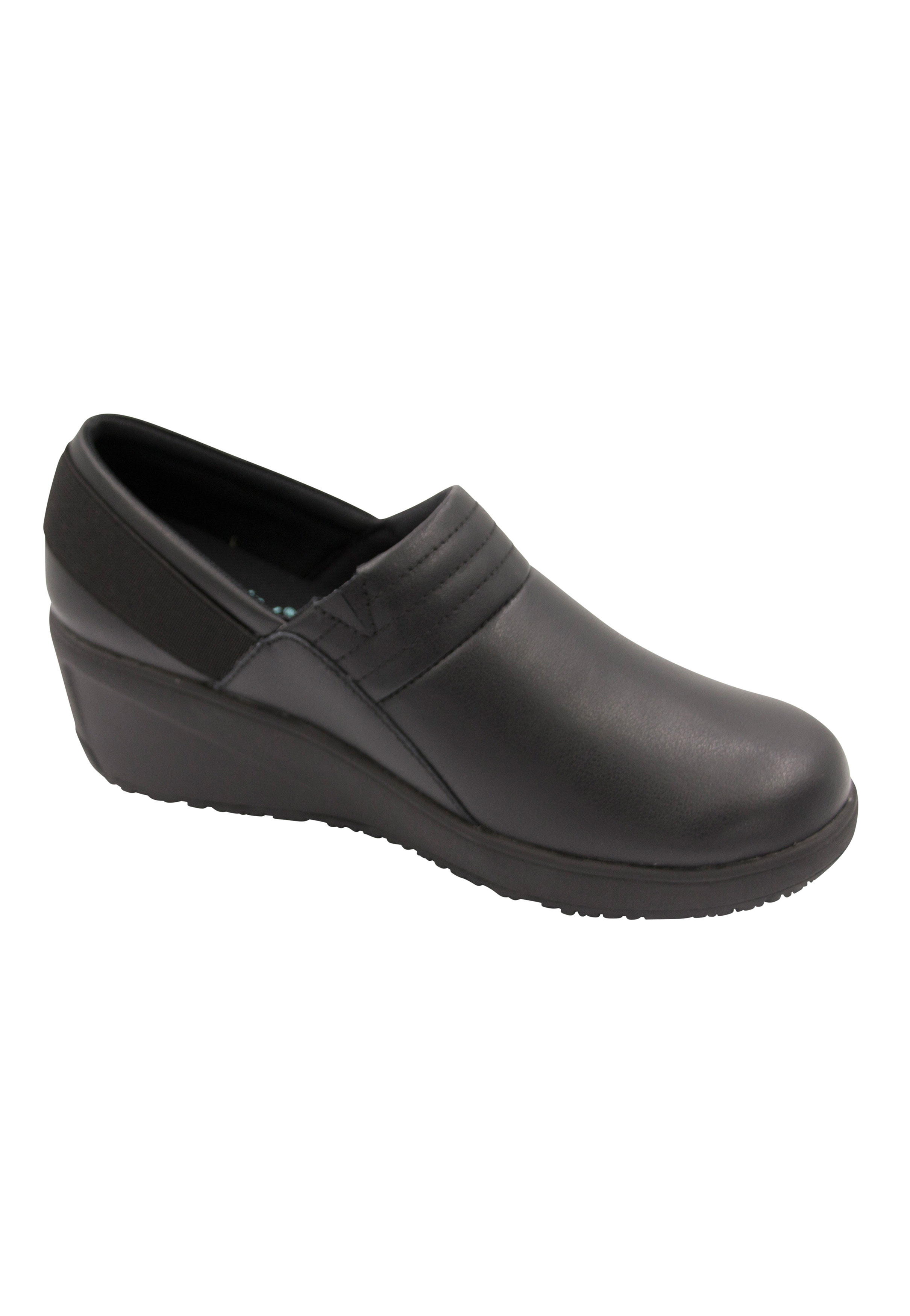 Infinity By Cherokee Glide Slip-On Wedge Nursing Shoes