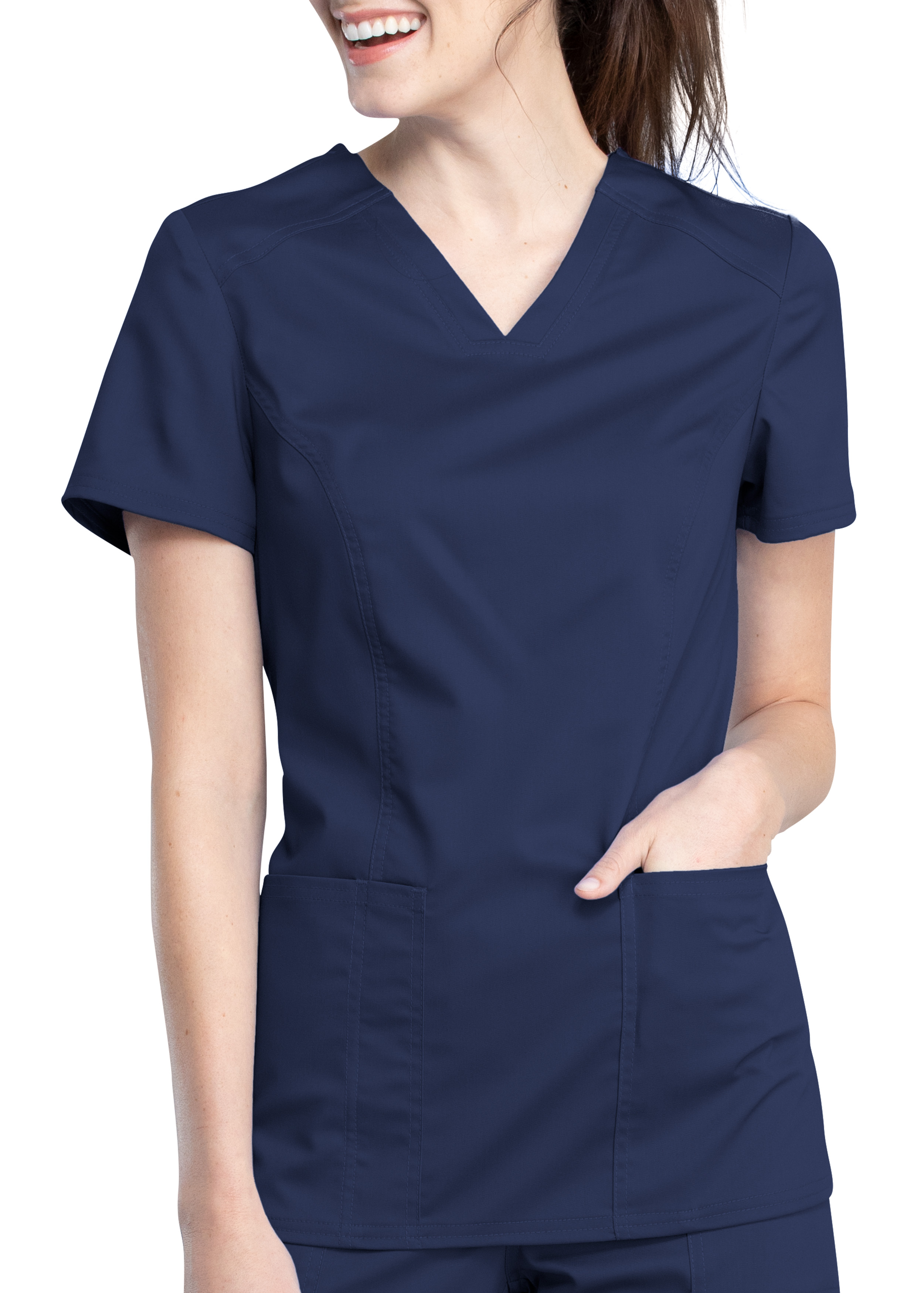 Cherokee Workwear Revolution Tech V-Neck Scrub Top