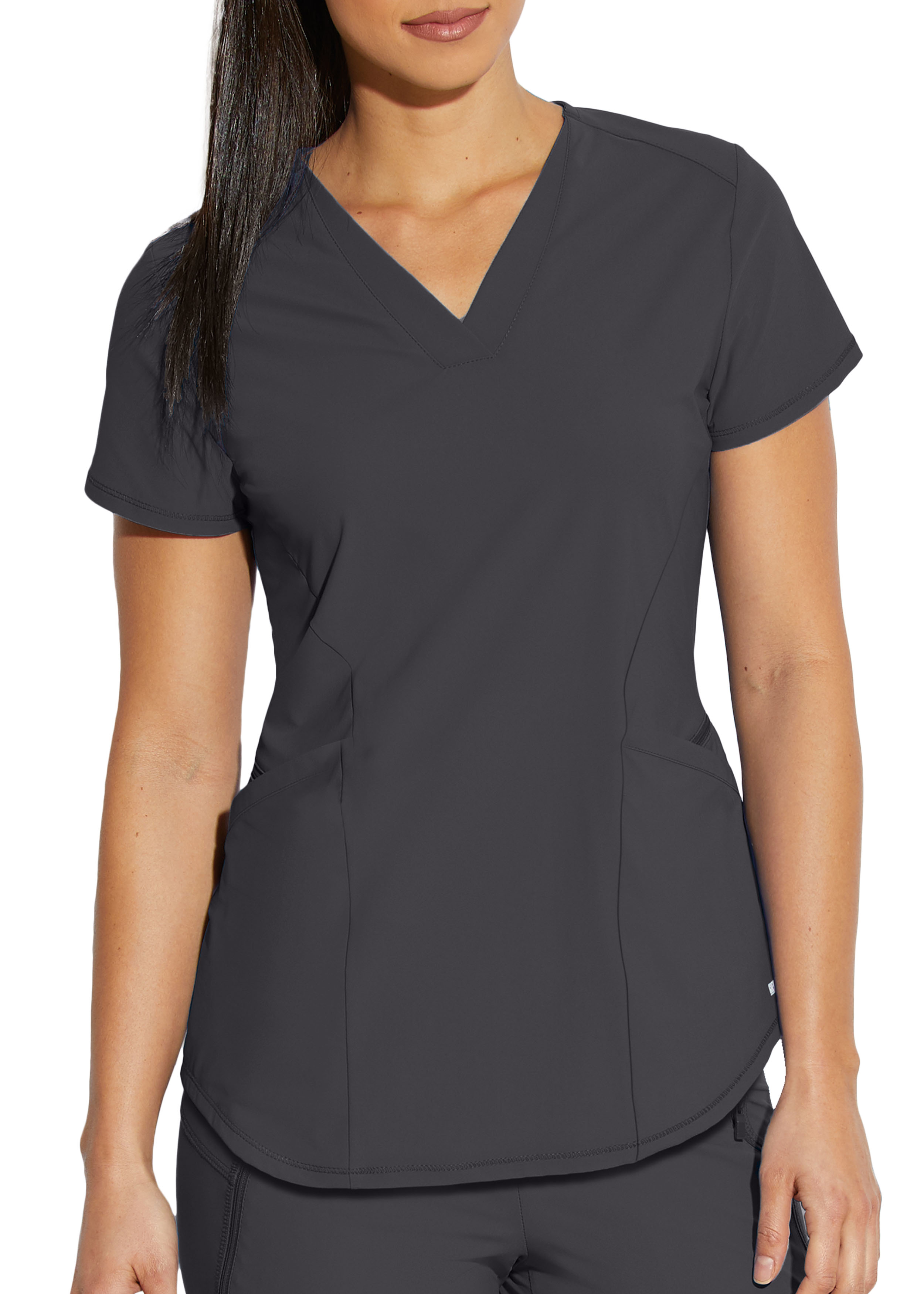 Grey's Anatomy Edge Nova 4 Pocket Crossover V-Neck Scrub Top