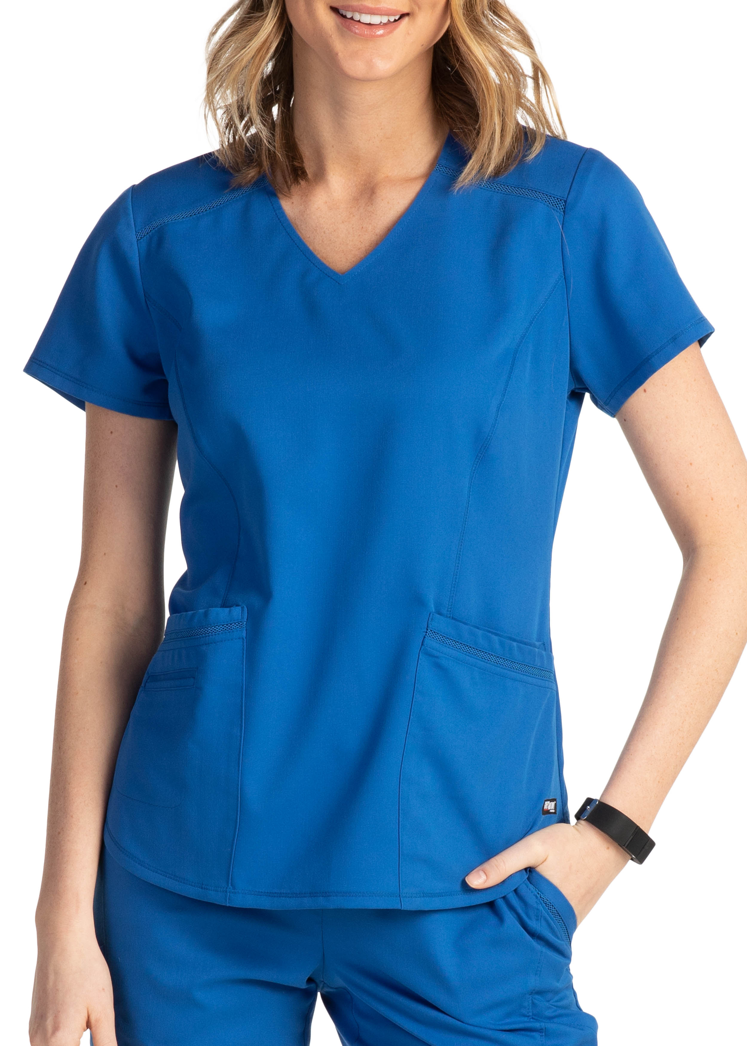 Grey's Anatomy 3 Pocket V-Neck Scrub Top