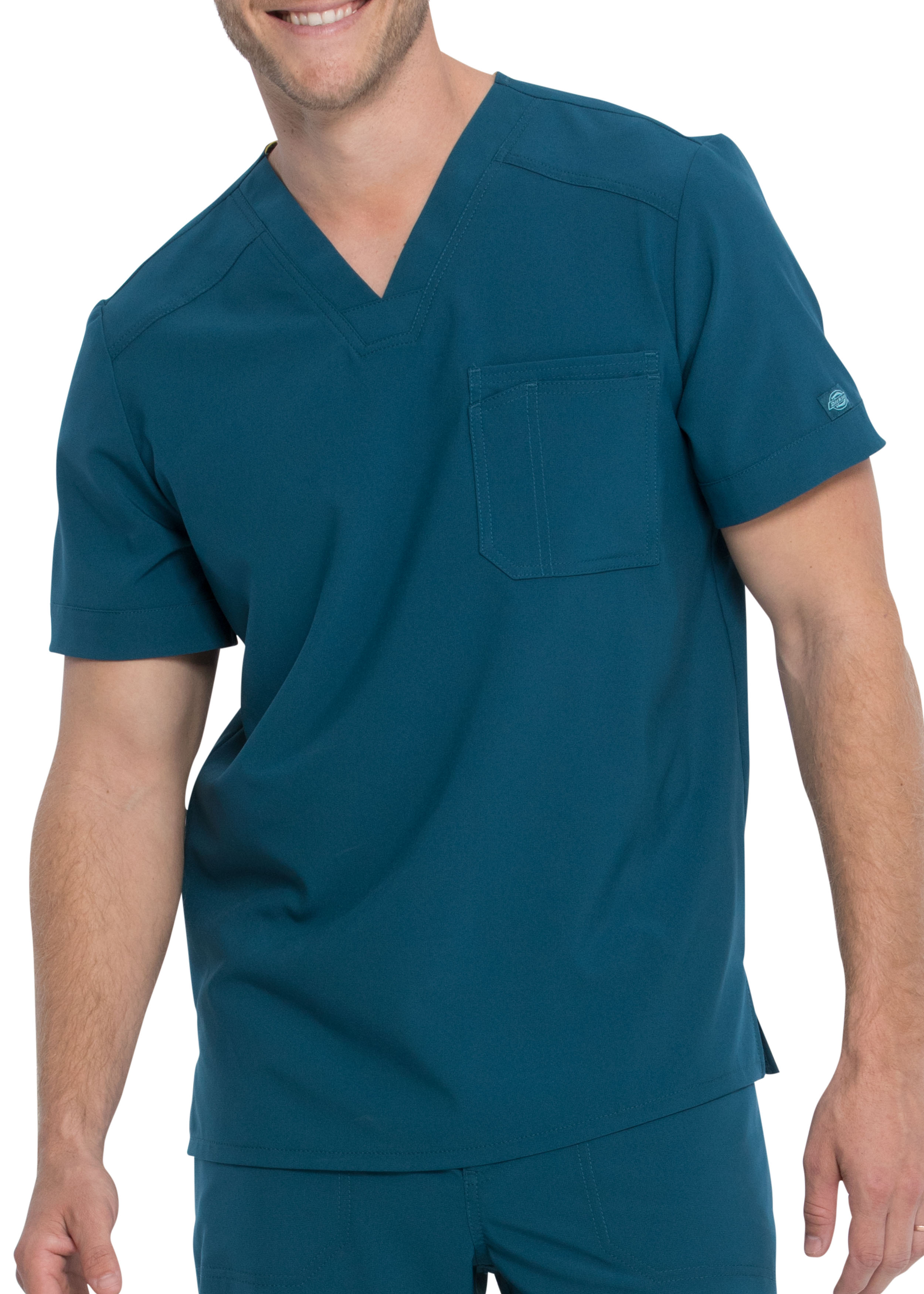 Dickies Retro Men's 1 Pocket V-Neck Scrub Top