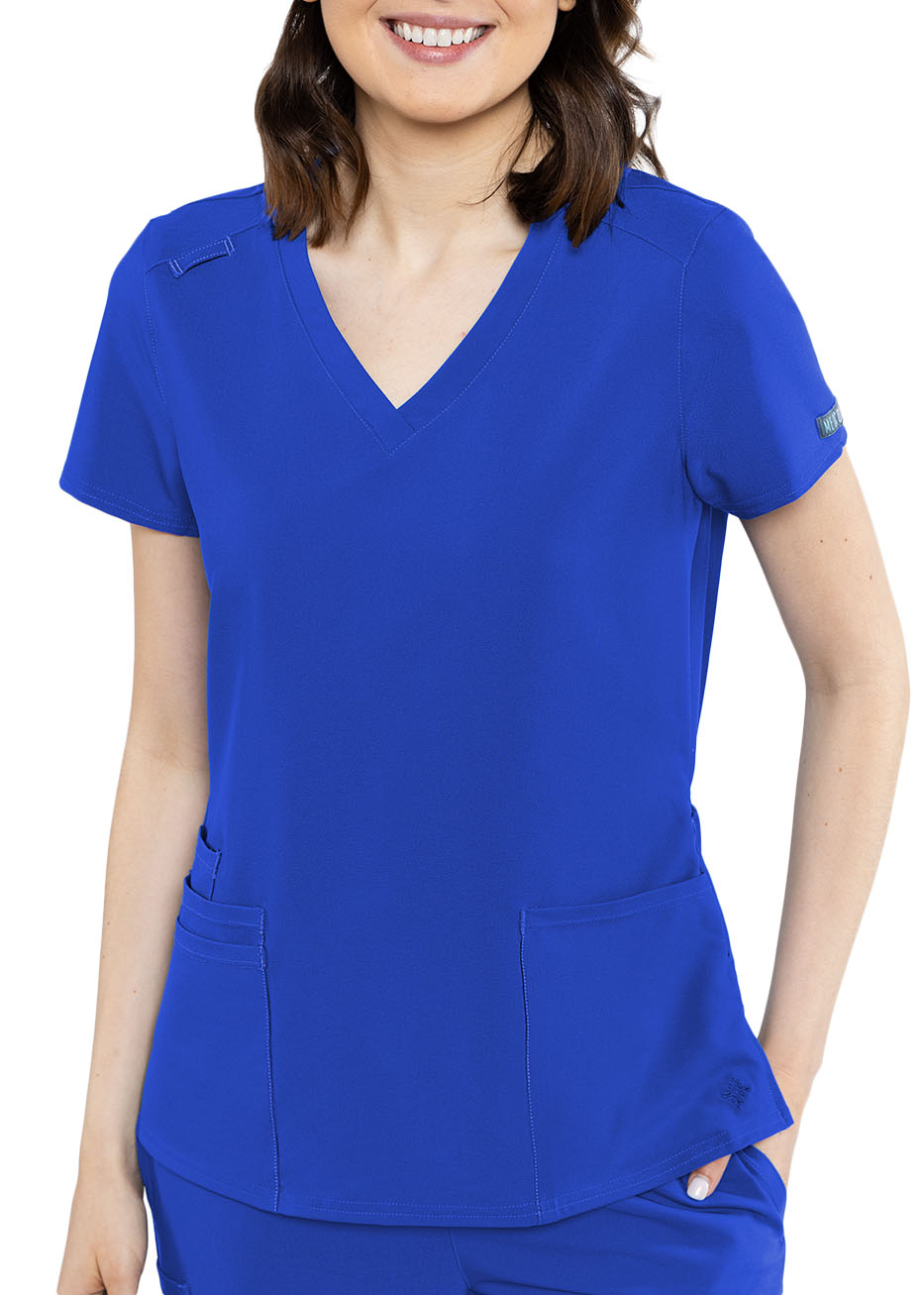 Med Couture Austin 3 Pocket V-Neck Scrub Top