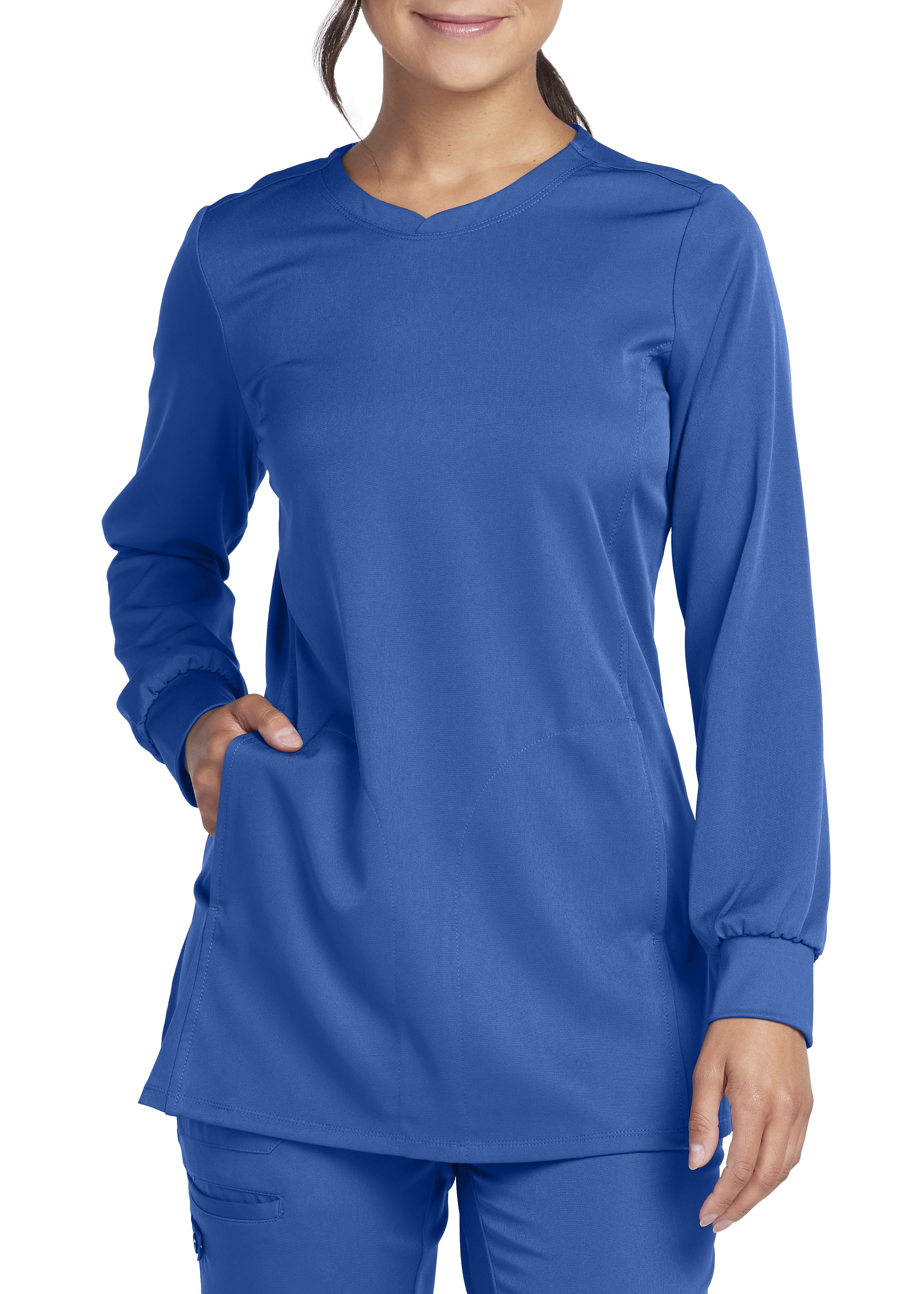 Healing Hands HH Works Fatima Long Sleeve Scrub Top 