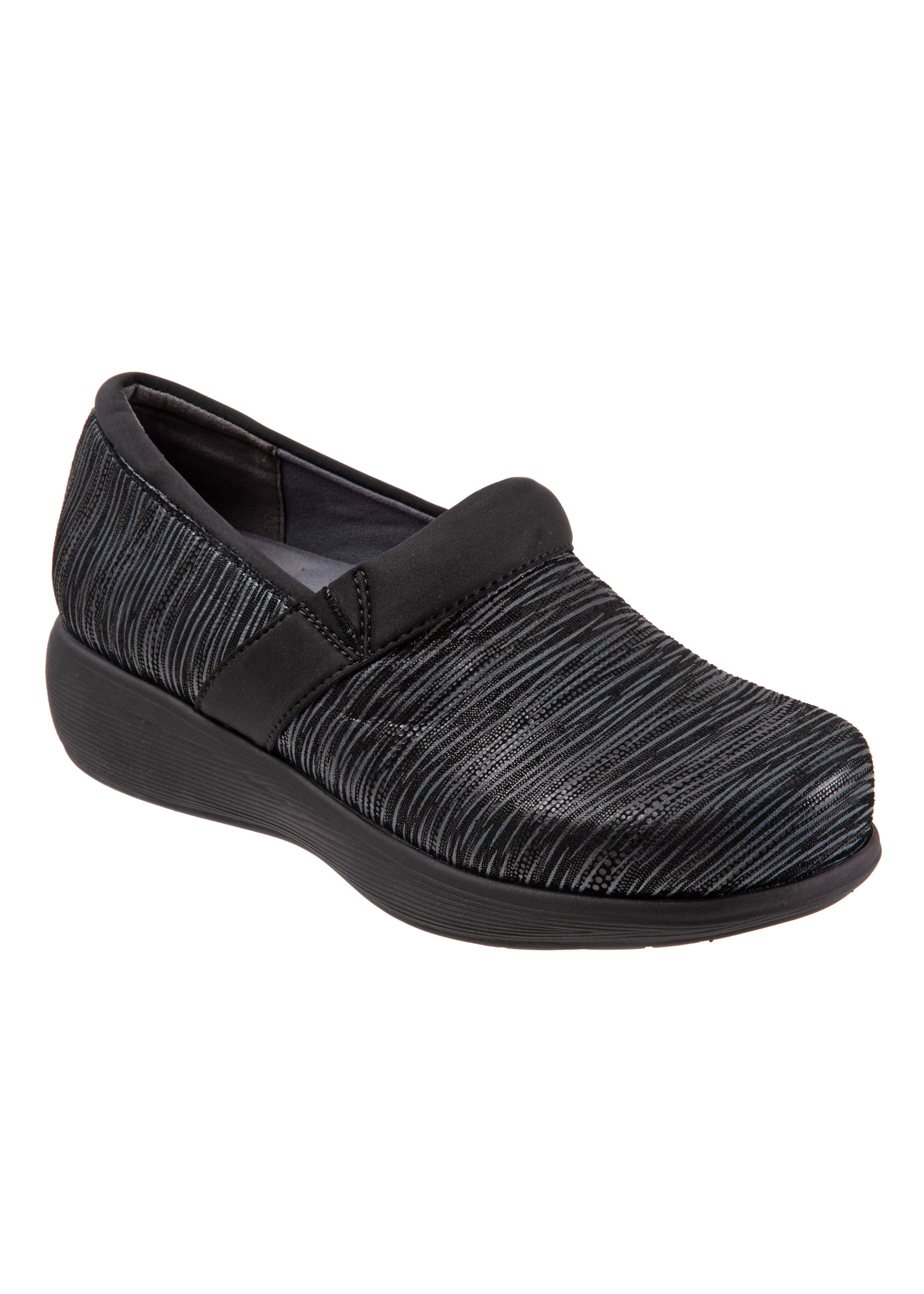 SoftWalk Meredith Sport Metallic Weave Nursing Clogs