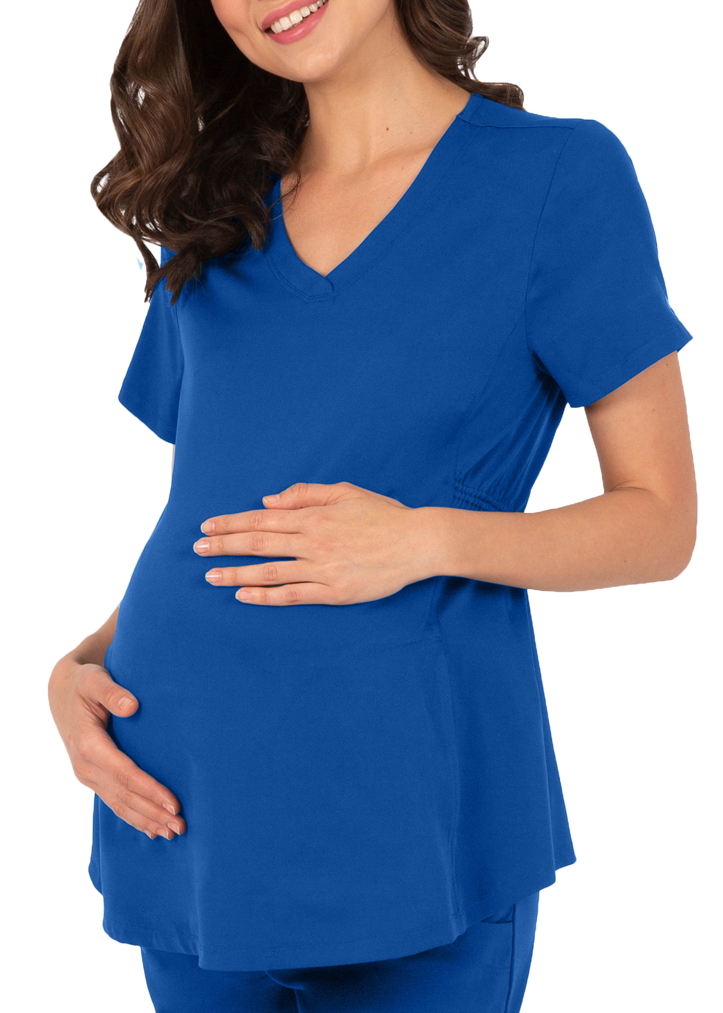 Healing Hands HH Works Mila Maternity V-Neck Scrub Top