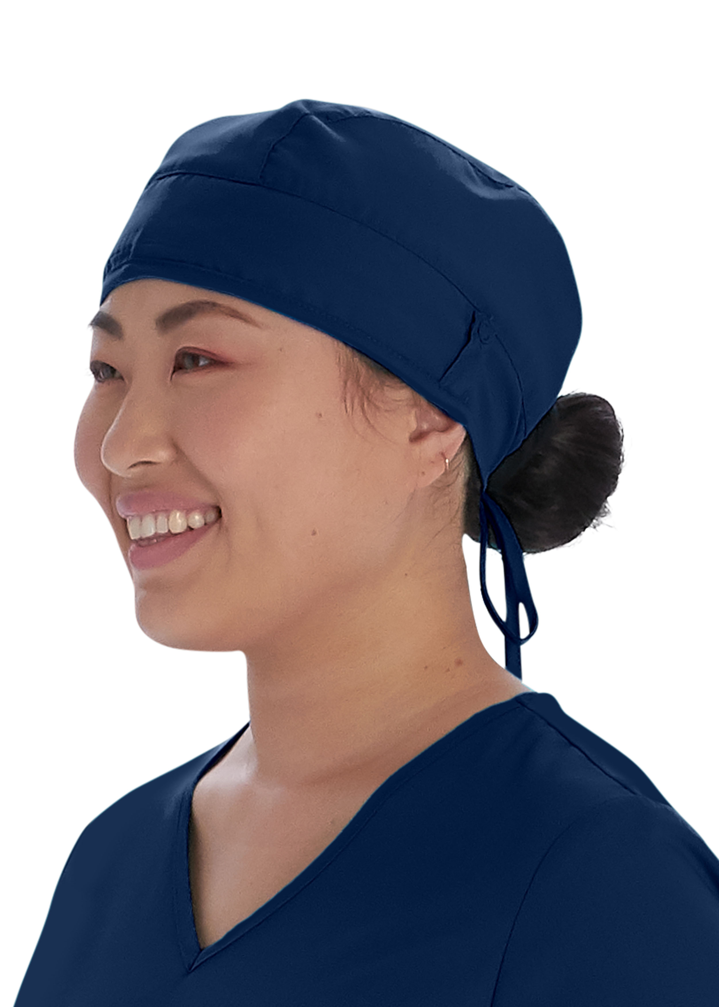 Vital Threads Unisex Skull Scrub Cap with Snap Tab Feature