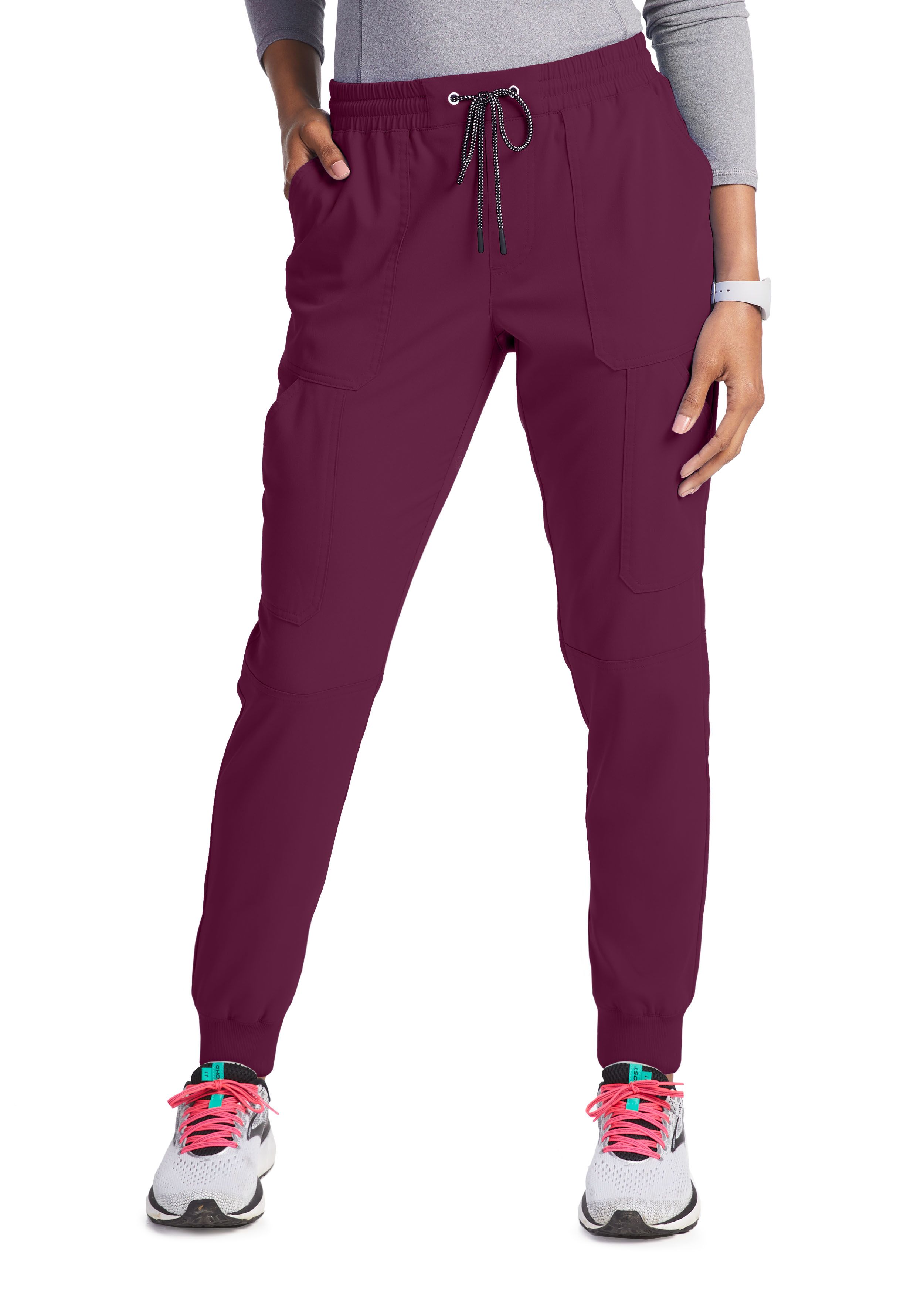 Beyond Scrubs Happiness Collection Joy 6 Pocket Jogger Scrub Pants 