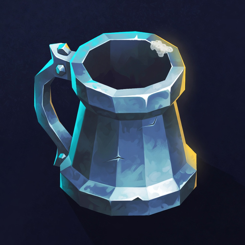 Flask or tankard