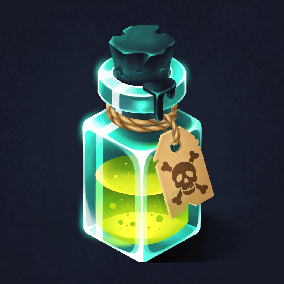 Poison, basic (vial)