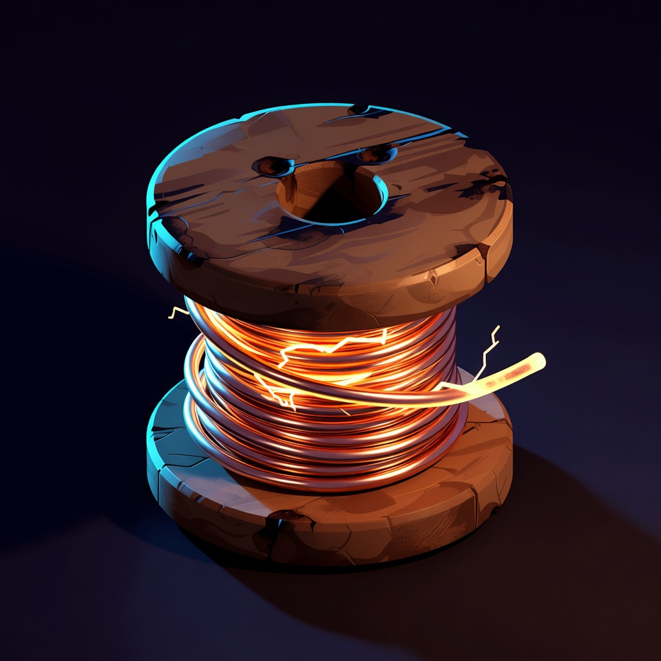 Copper Wire Spool