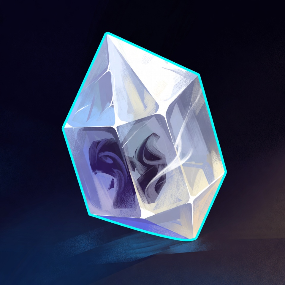 Witherite Crystal