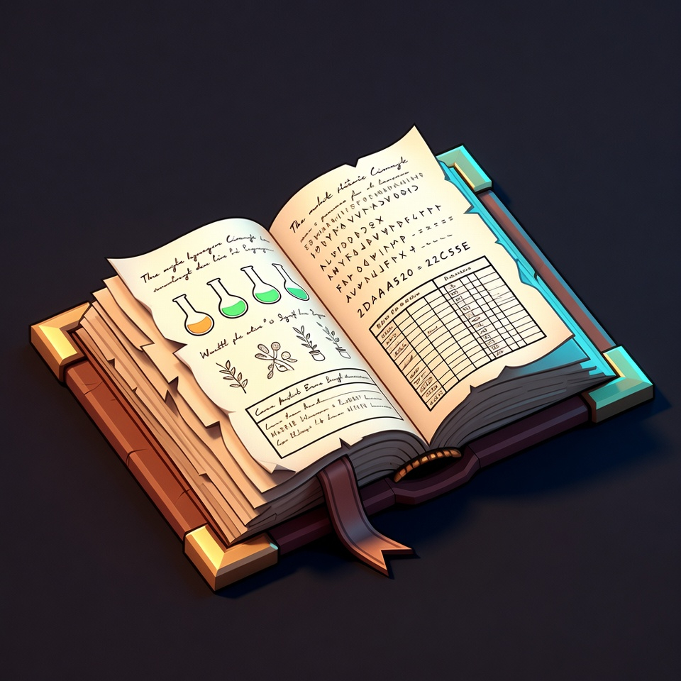 Formula Book (Blank)