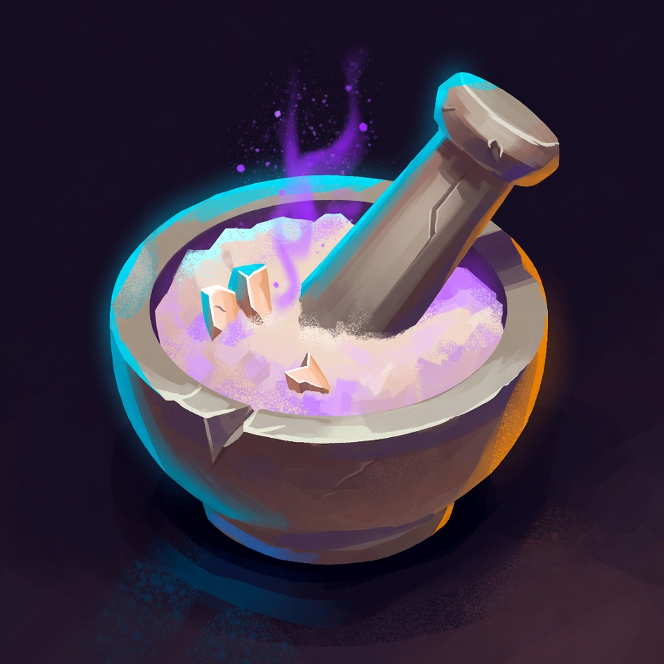 Mage's Powdered Jawbone