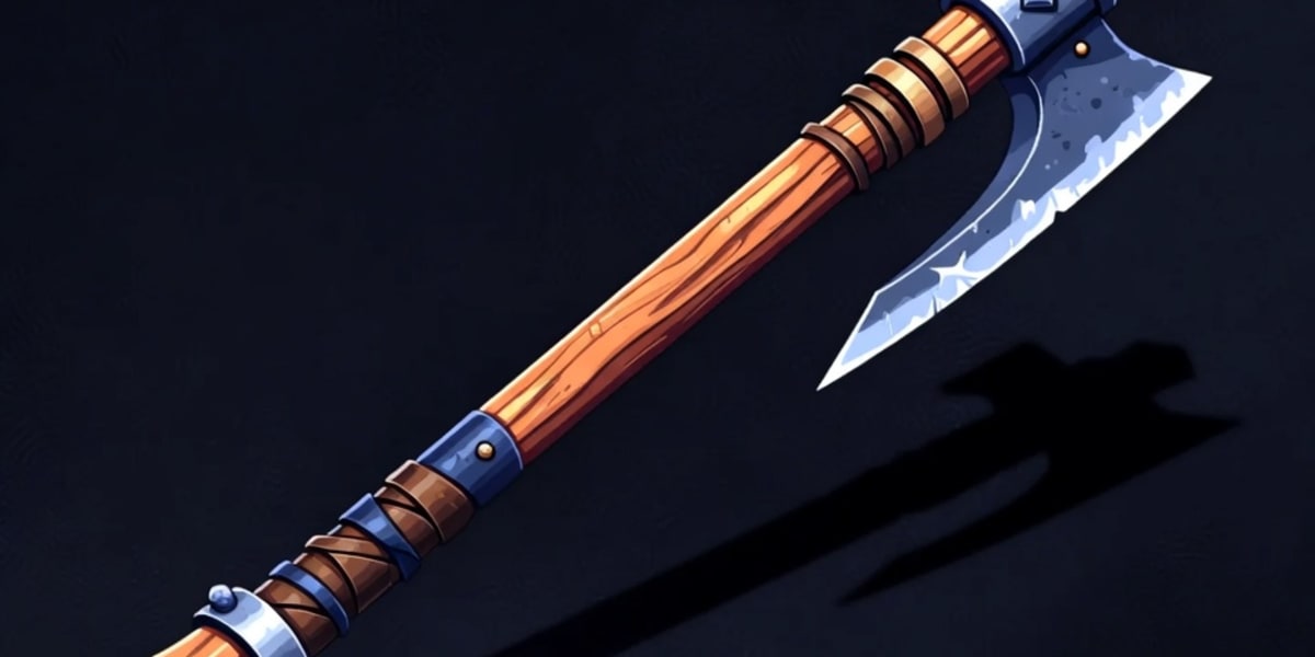A bearded greataxe, the kind of threat encounter math tries to put a number on